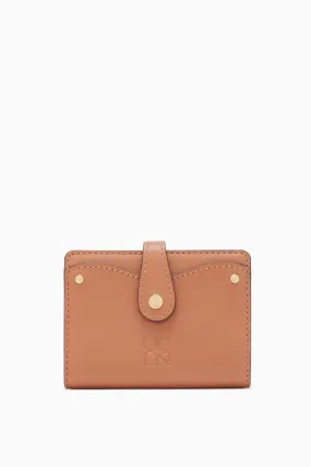 Alvie Cardholder - Pecan Brown