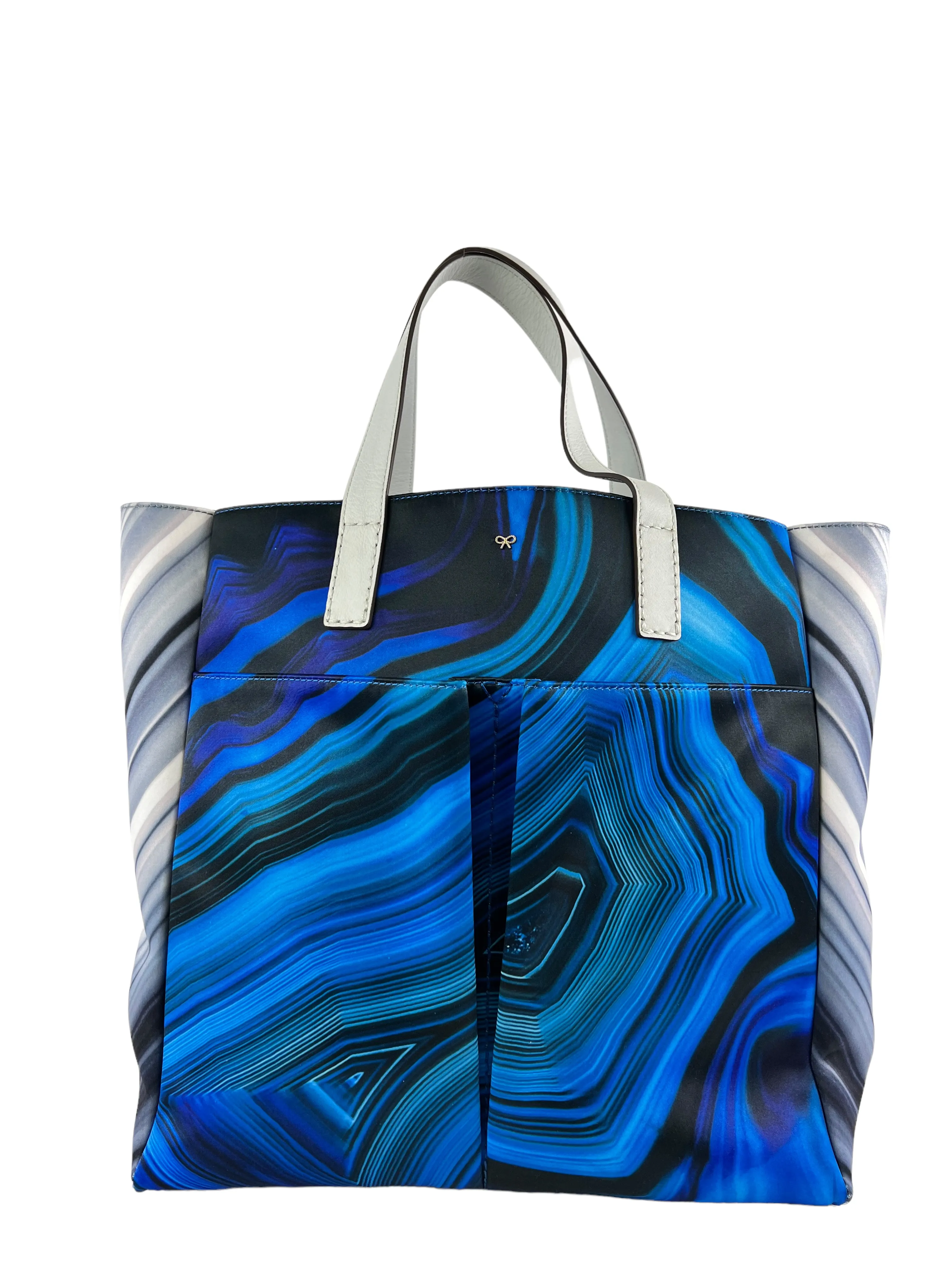 Anya Hindmarch Blue Tote Handbag