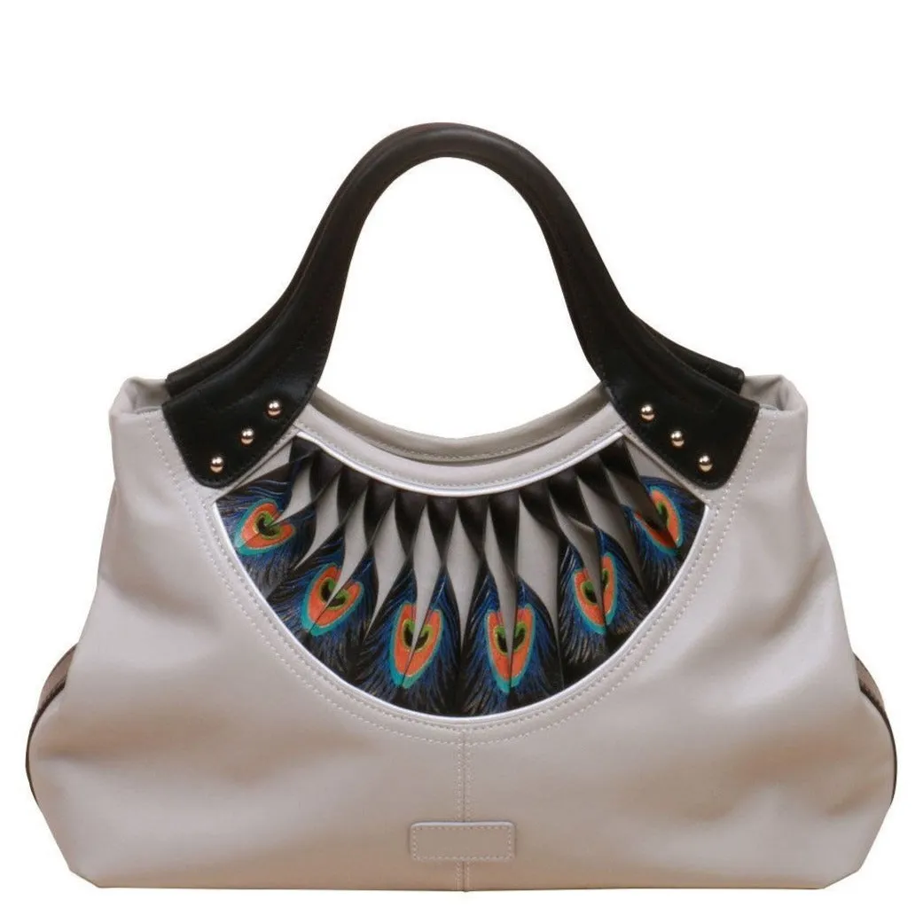 Bellorita Feather White Tote