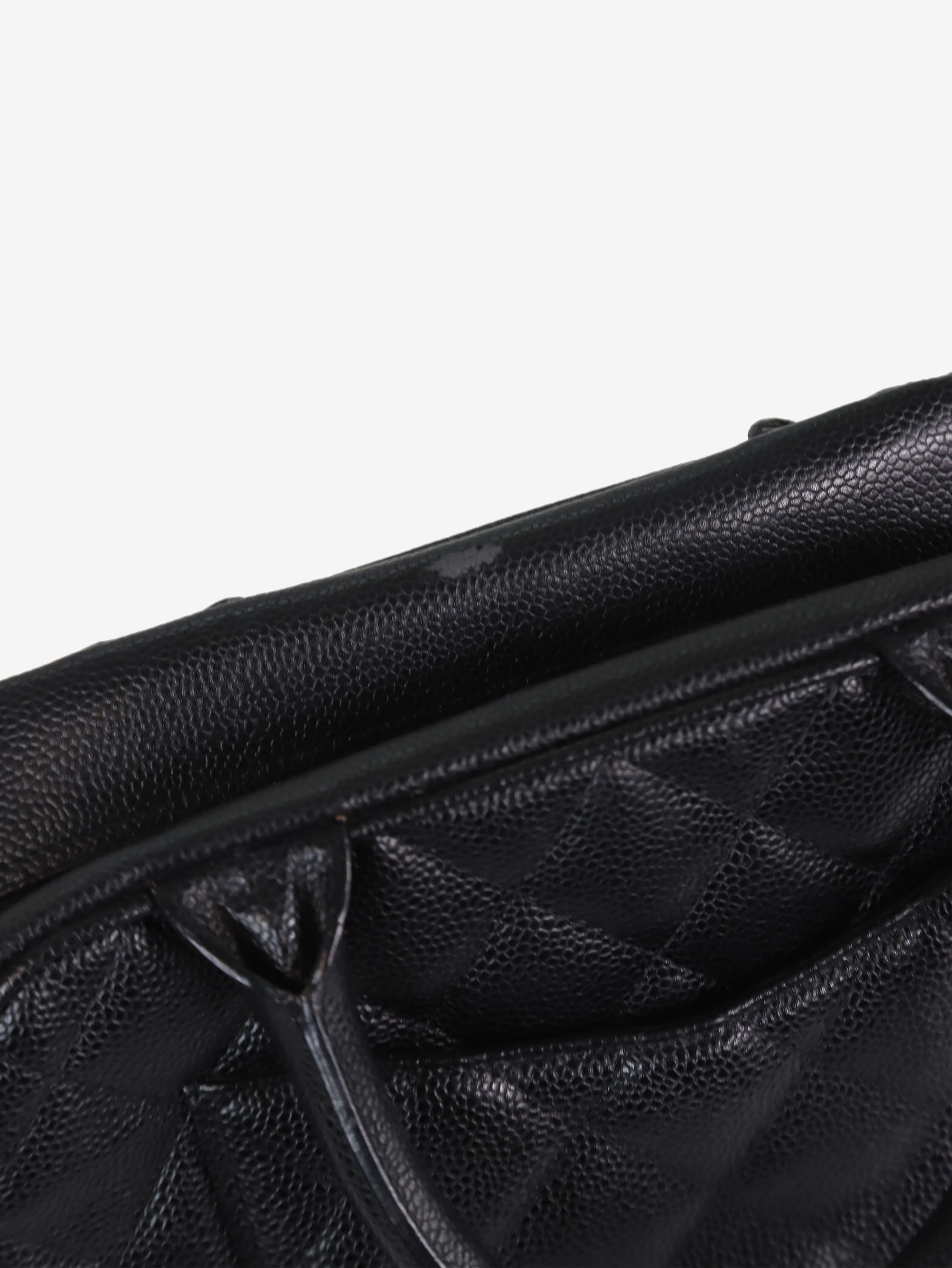 Black 2003-2004 caviar Bowler bag