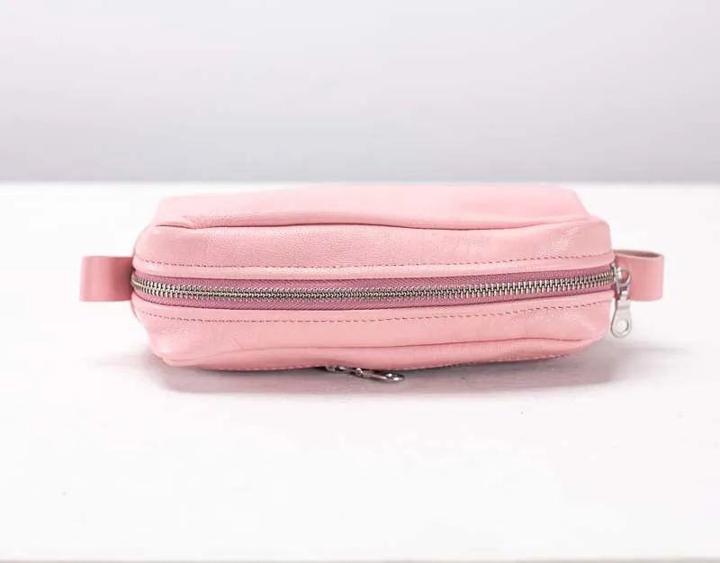 Brick case - Baby pink leather