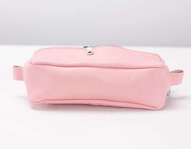 Brick case - Baby pink leather