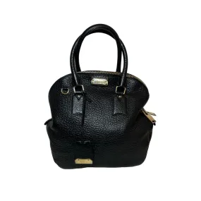 Burberry Black Pebbled Leather 'Orchard' Handbag | Gently Used |