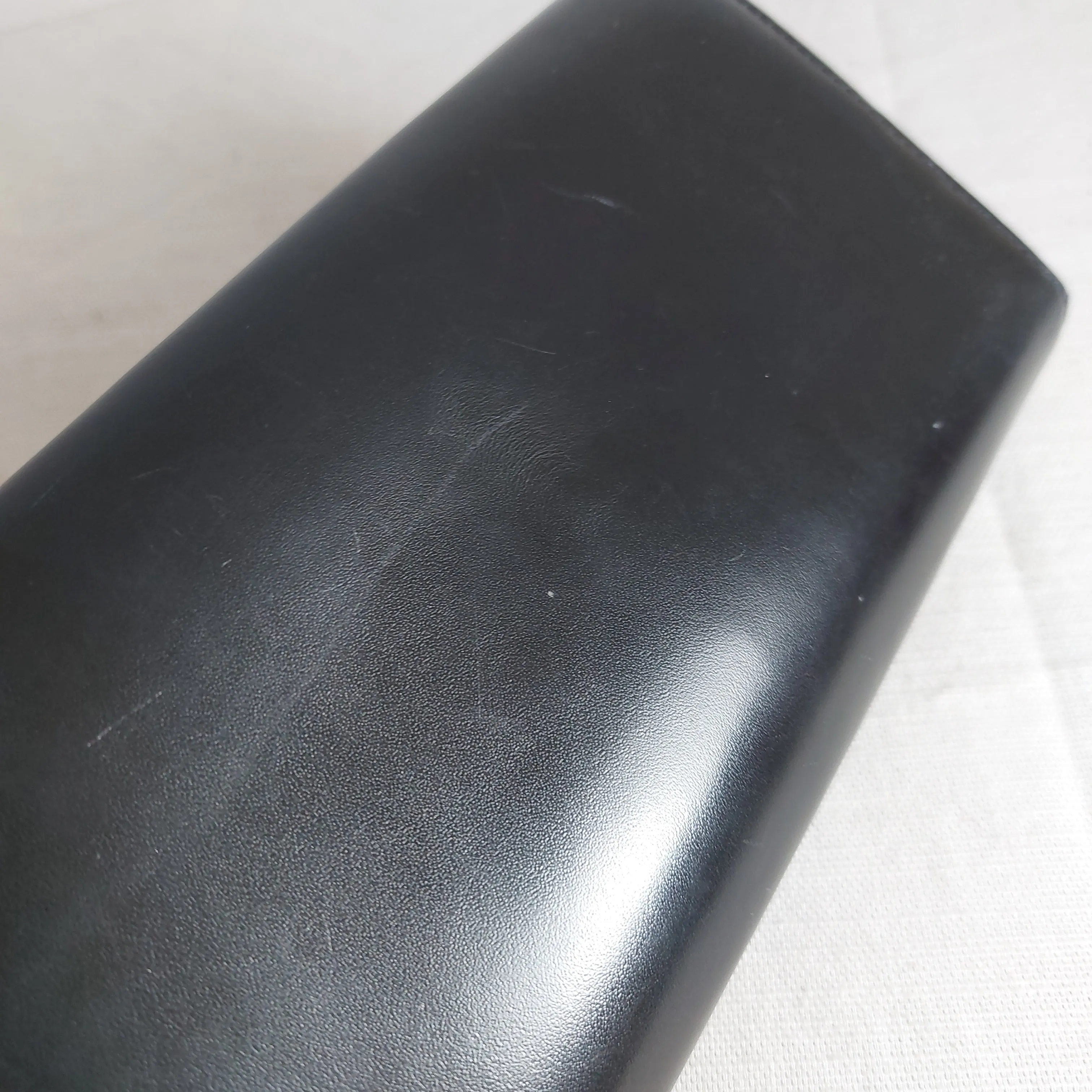 Cartier Black Leather Envelope Long Wallet | Pre Loved |