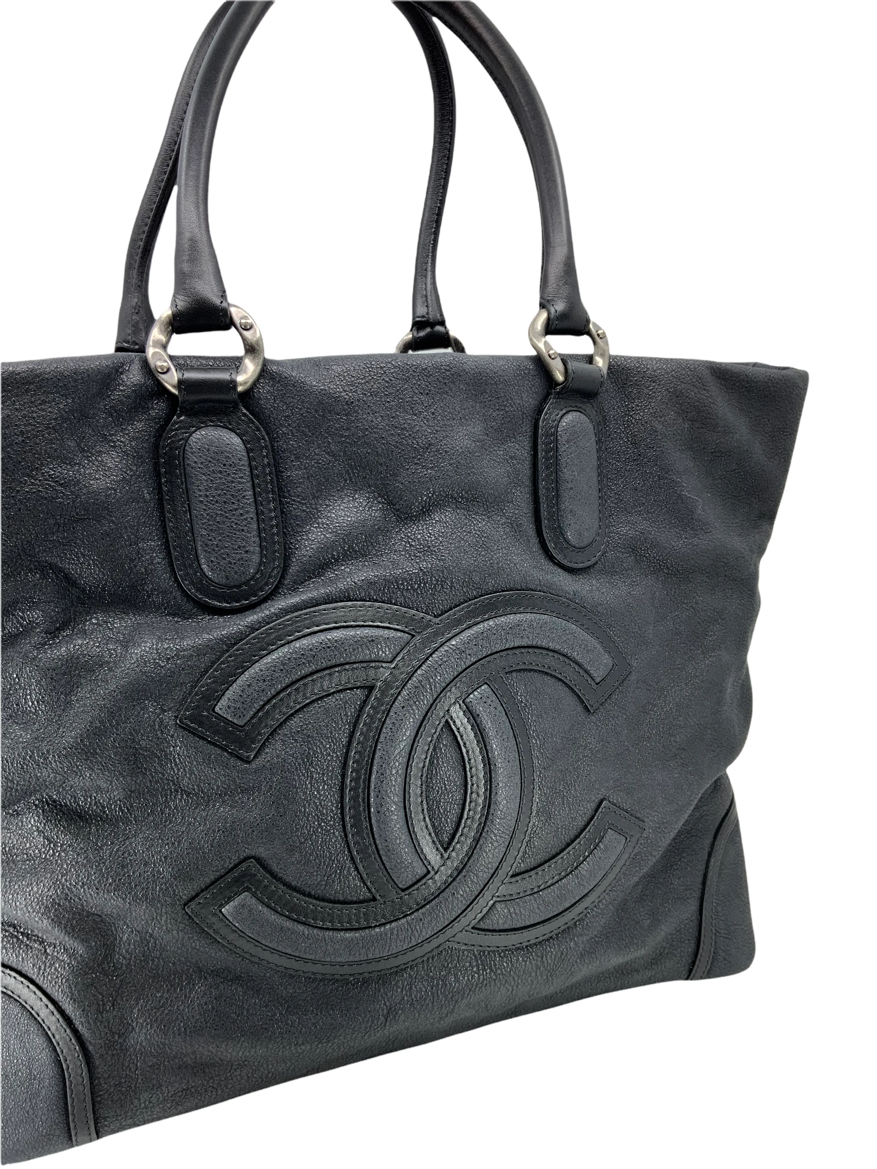 Chanel Calfskin Leather Timeless Large Tote Bag