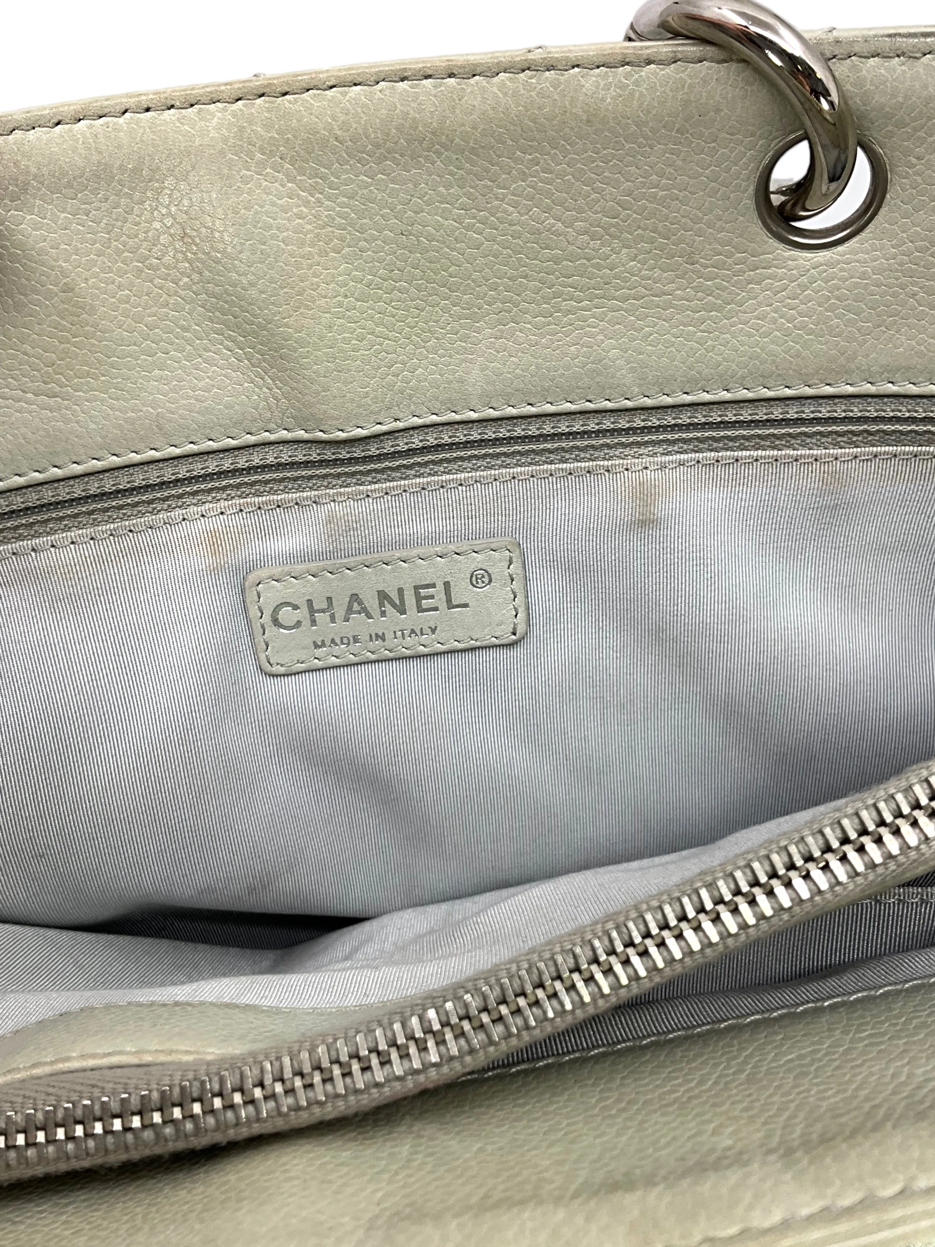 Chanel Caviar Quilted Grand Shopping Tote GST Bag