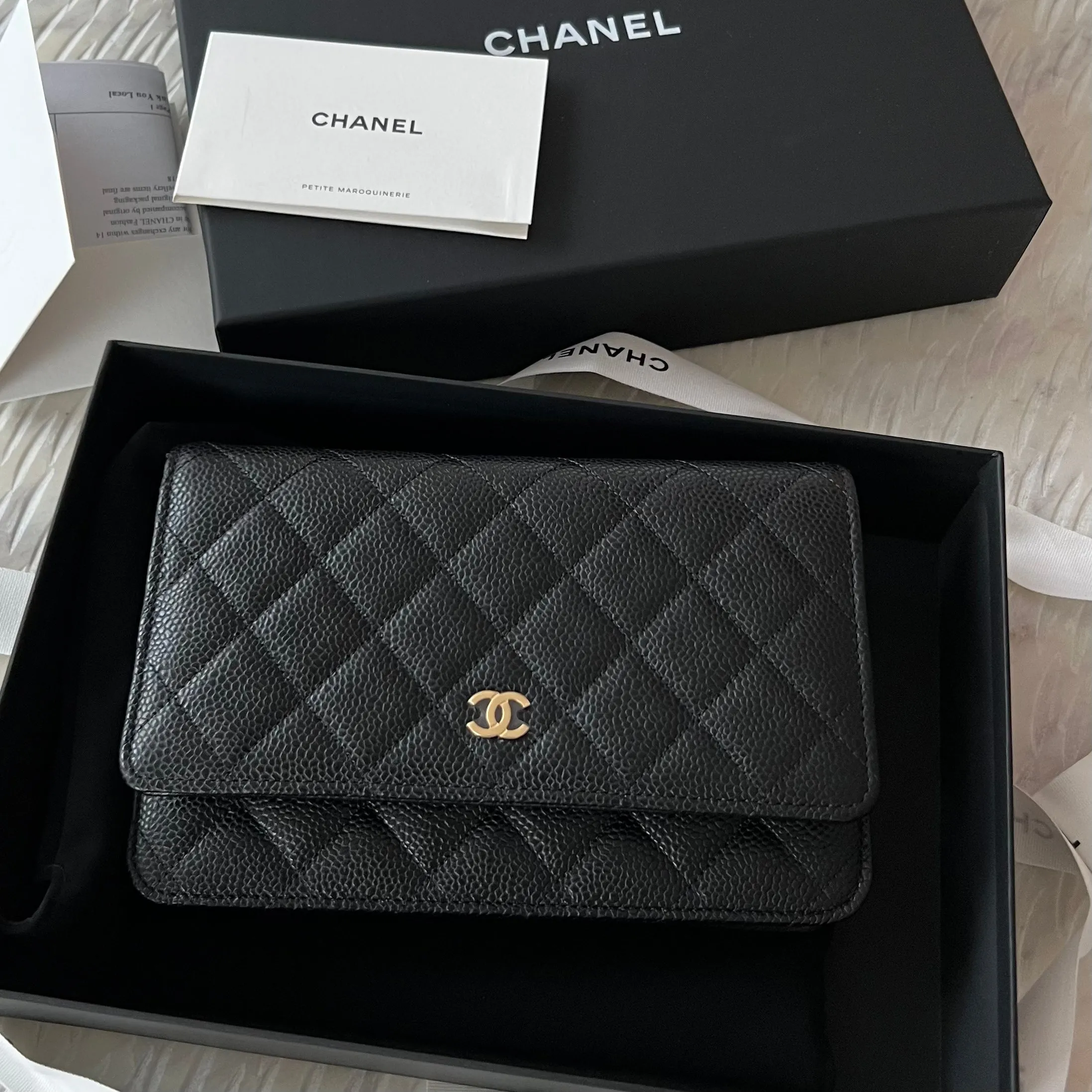 Sophisticated Chanel Wallet On Chain Crossbody Bag