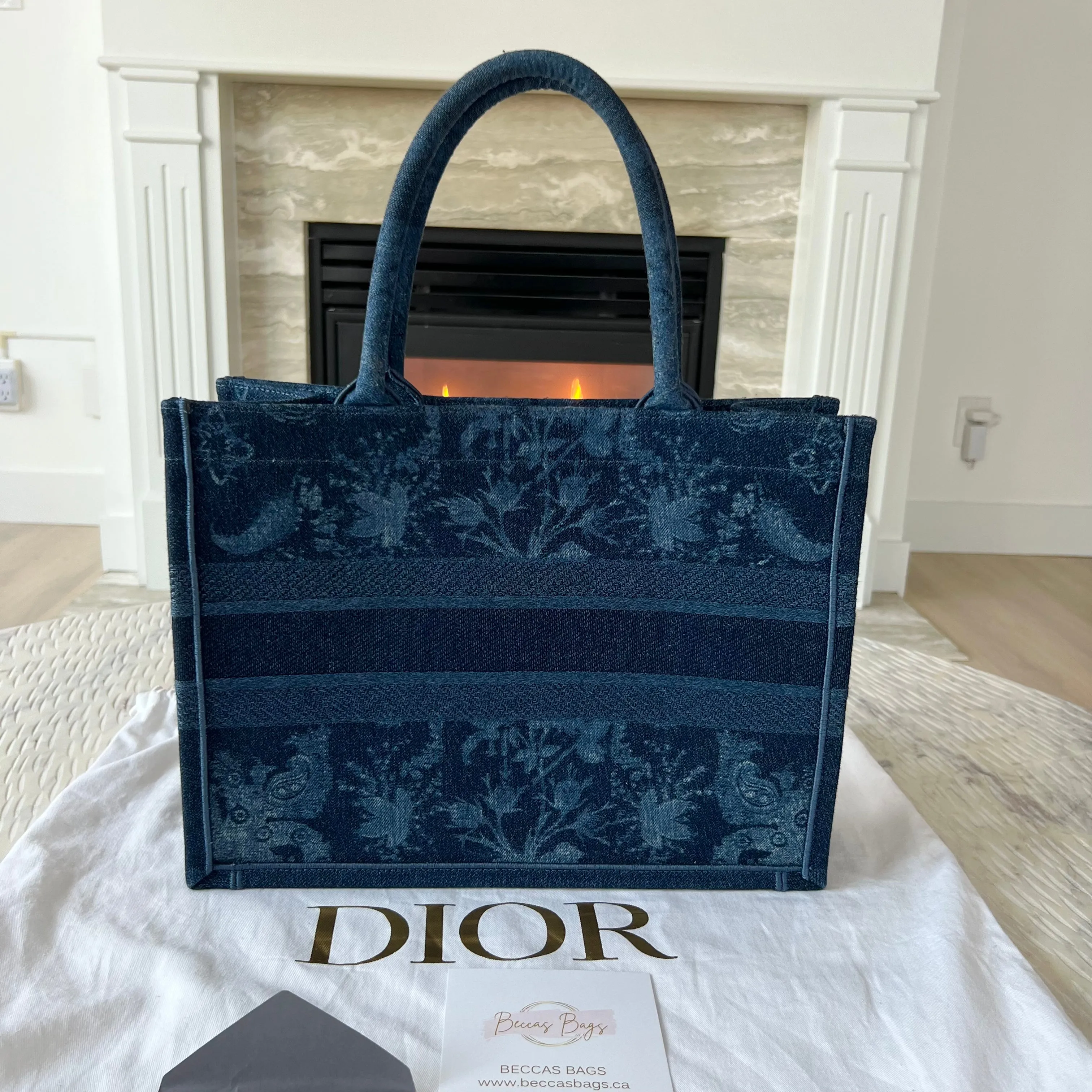 Christian Dior Book Tote Bag