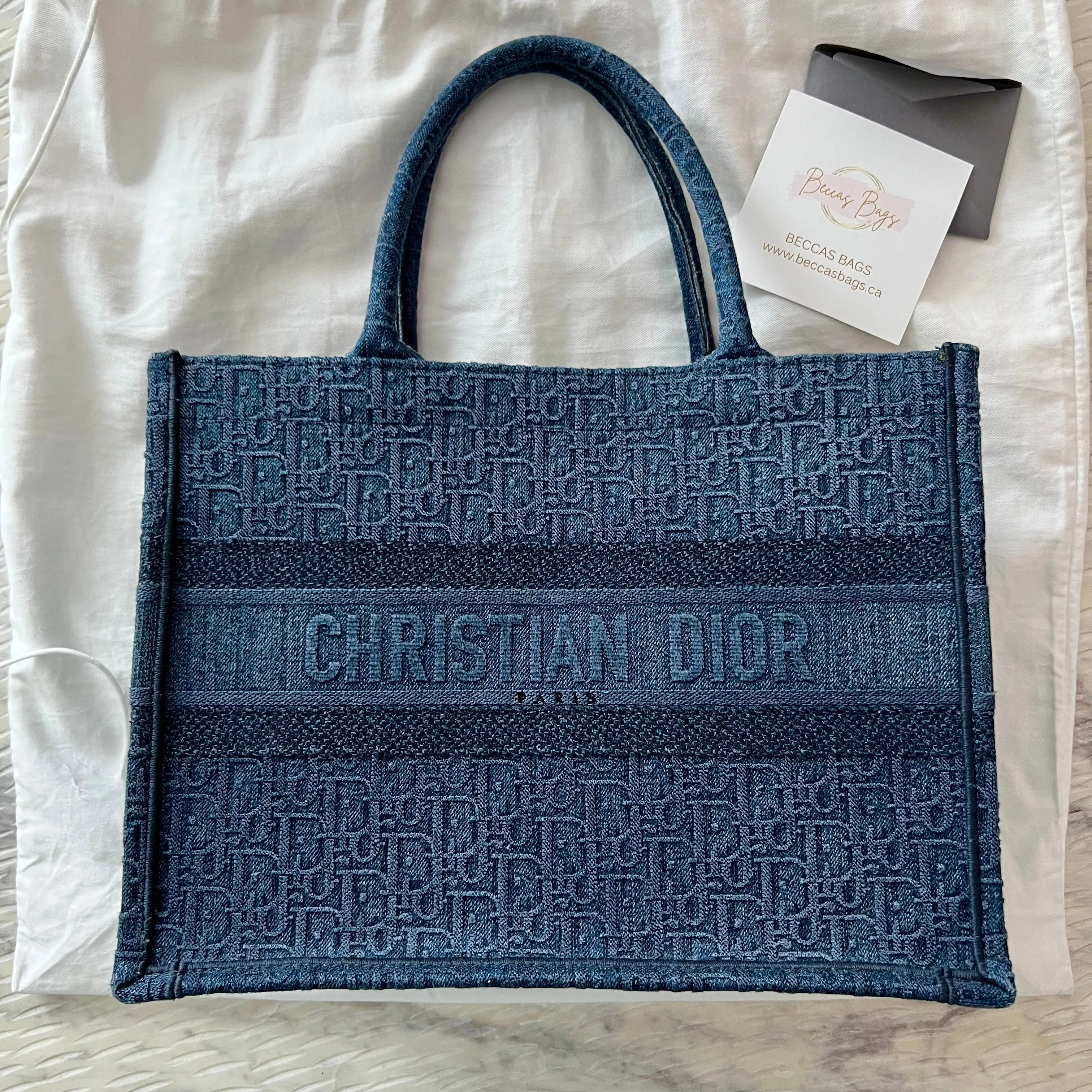 Christian Dior Book Tote Bag