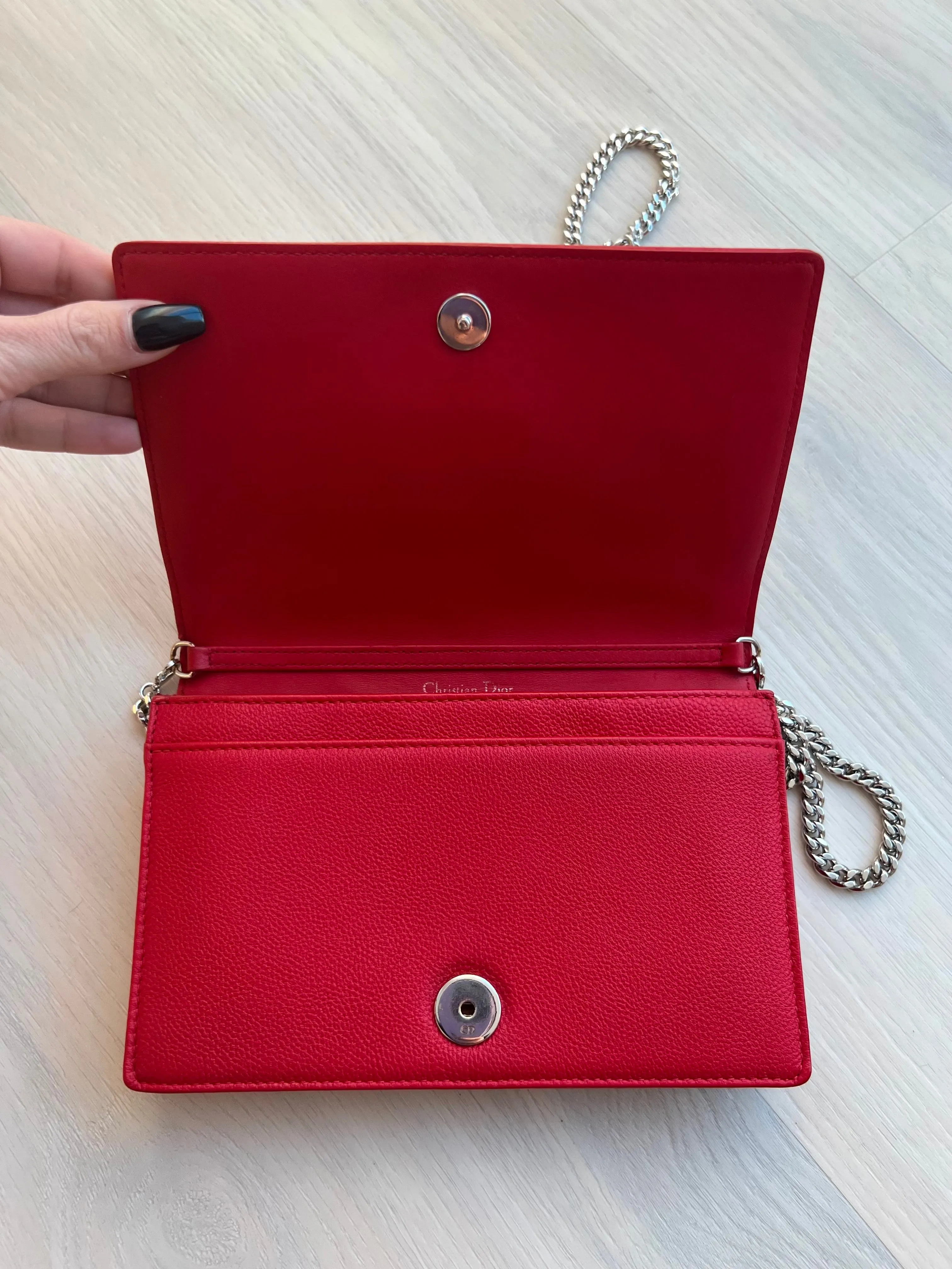 Christian Dior Diorama Wallet On Chain Bag