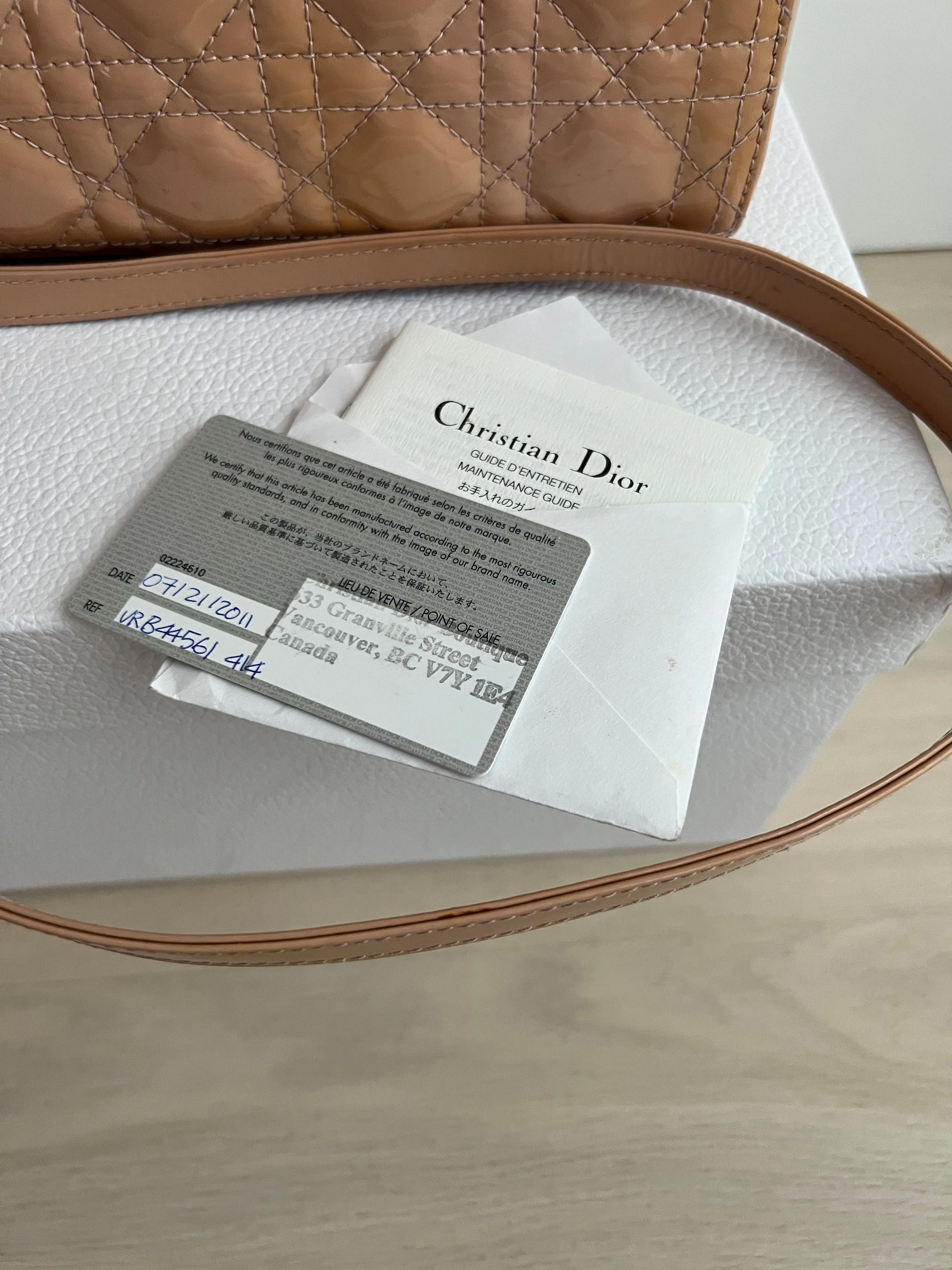 Christian Dior Lady Bag