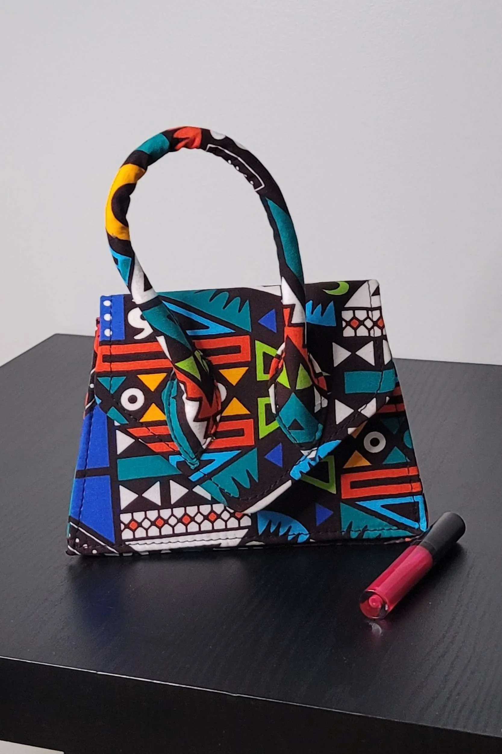 COCO African Print Mini Bag