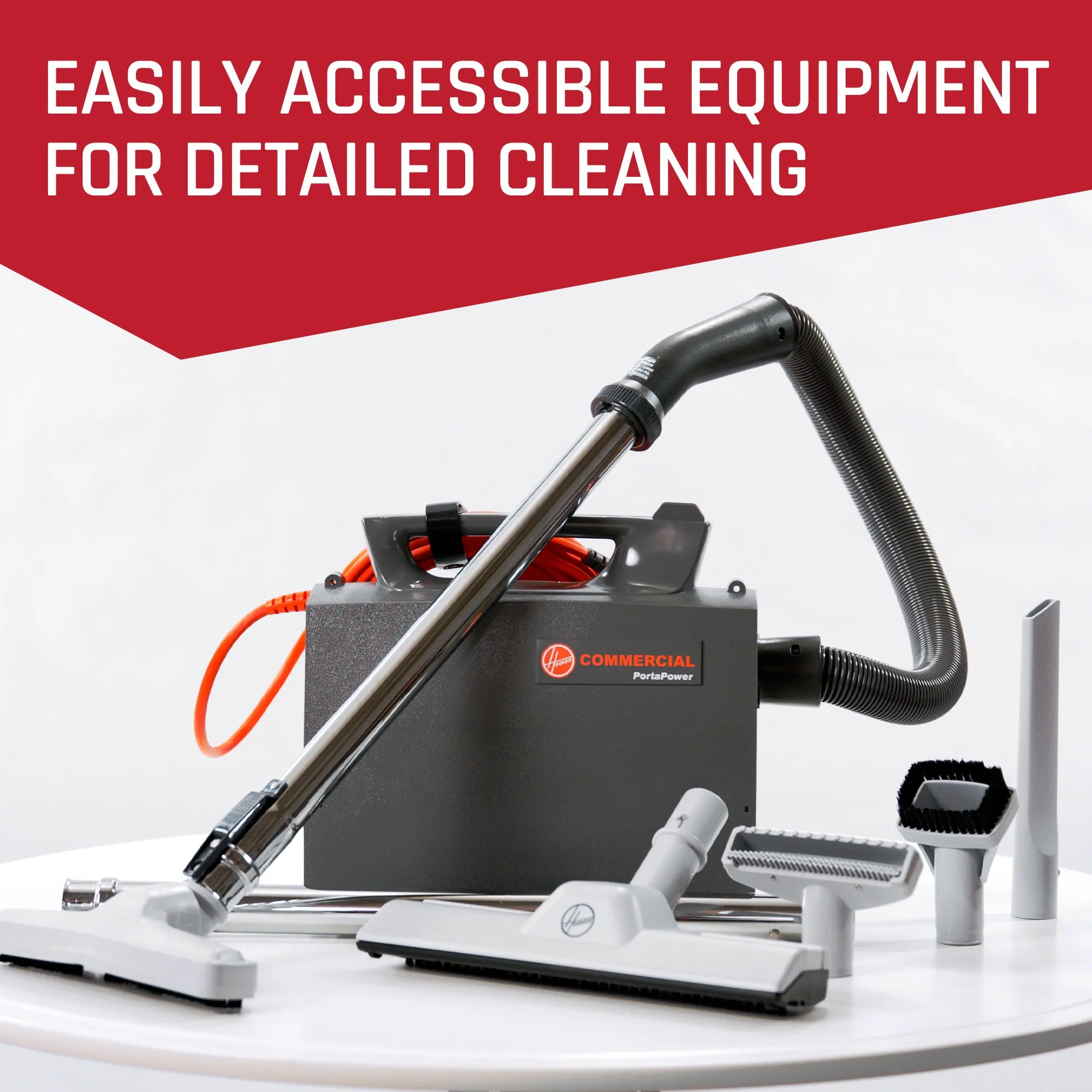 Commercial PortaPOWER Lightweight Vacuum Cleaner