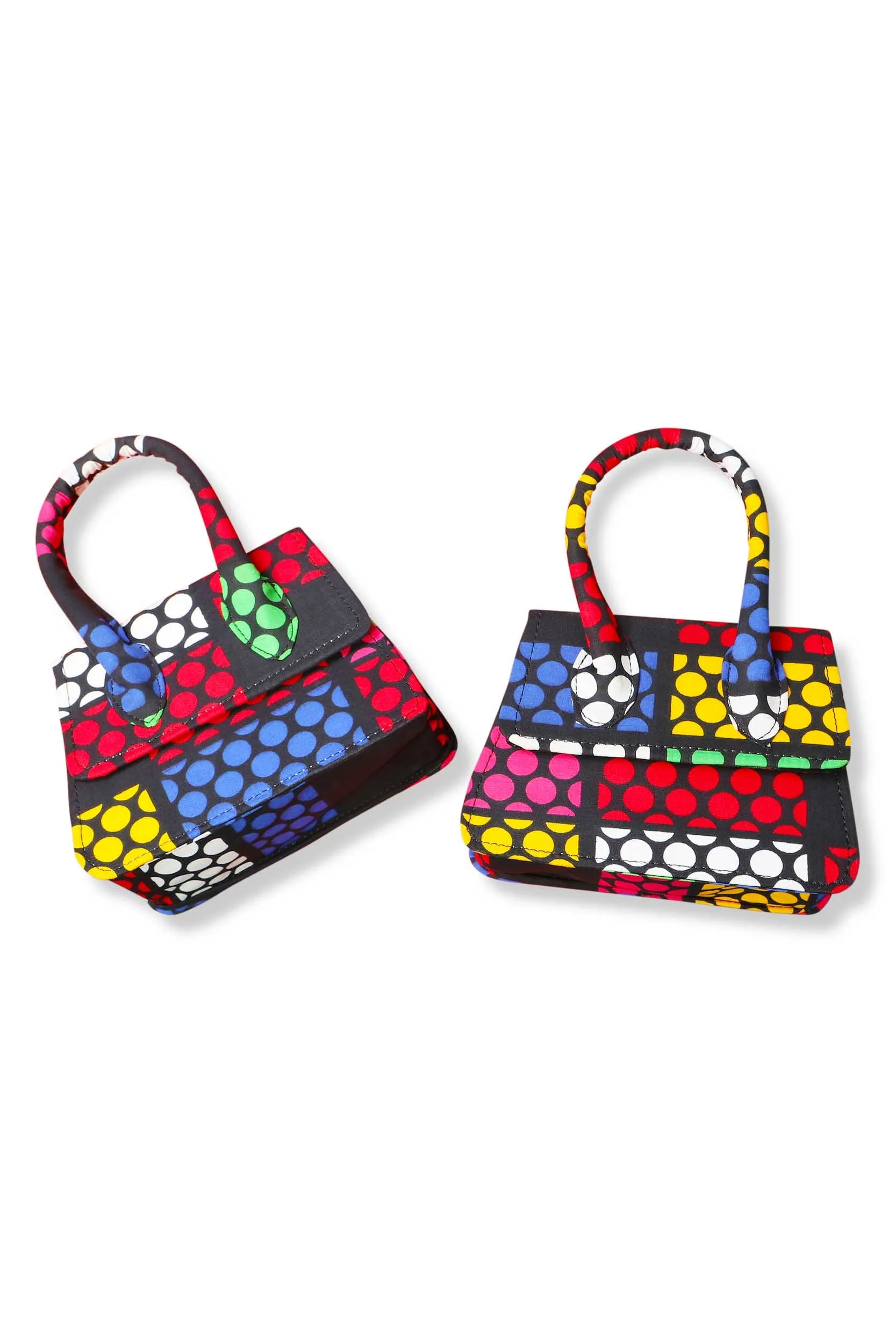 Demi African Print Mini Bag