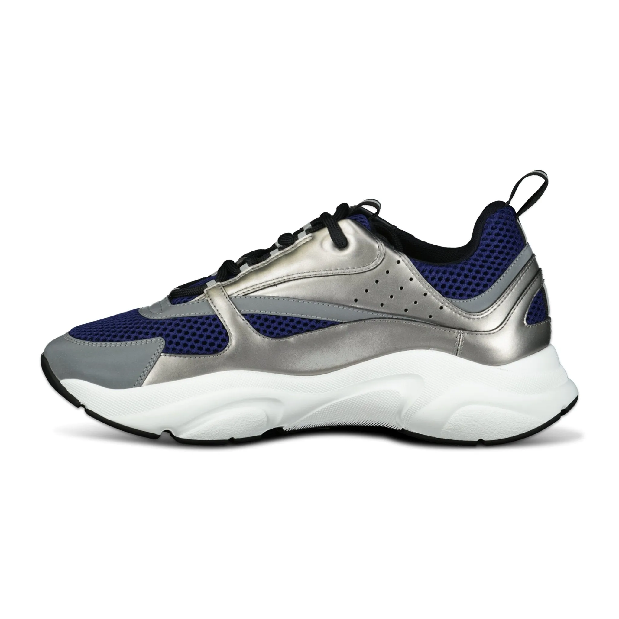 DIOR B22 MESH TRAINER GREY & BLUE