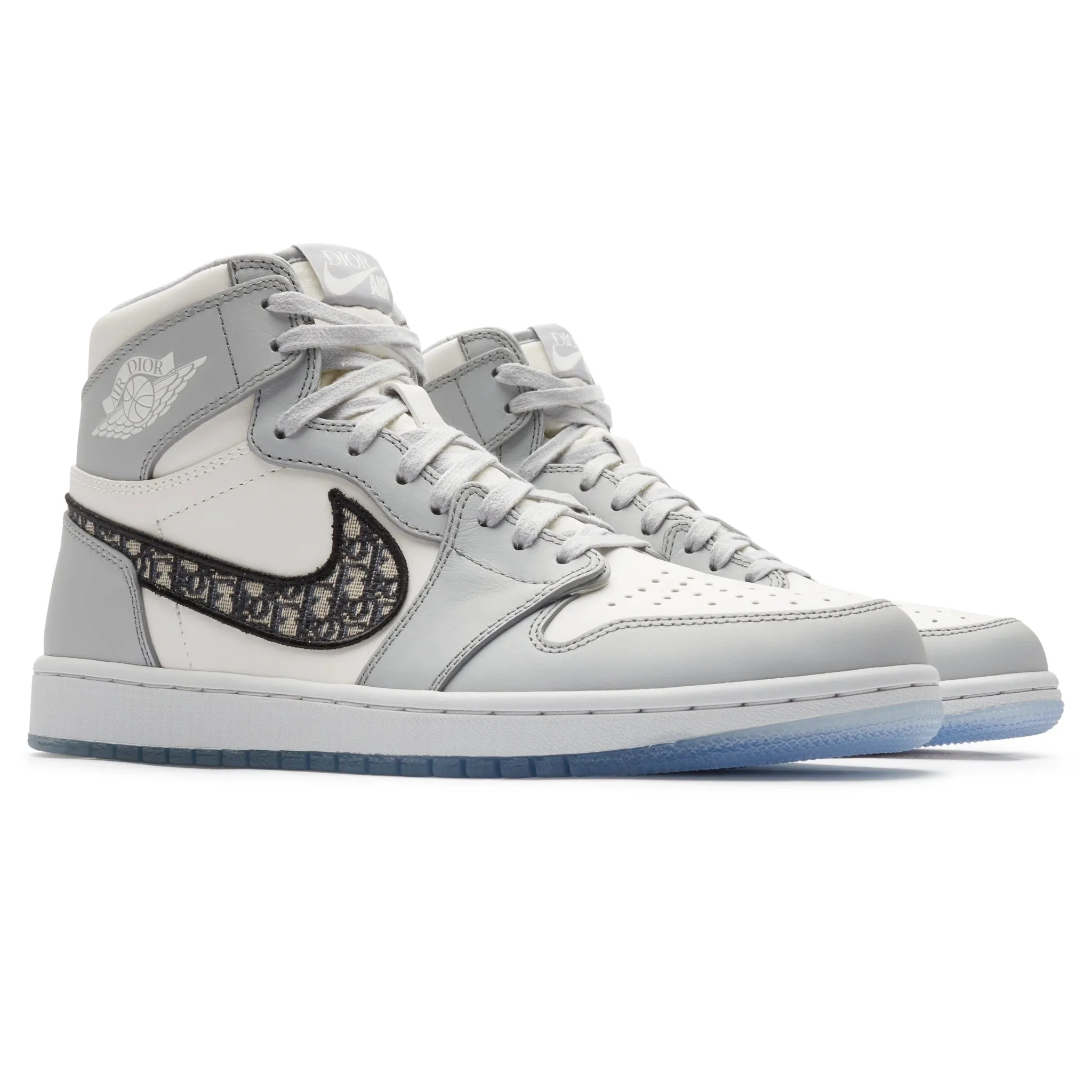 Dior x Air Jordan 1 High OG Grey Sneaker (Mark On Toe Cap)