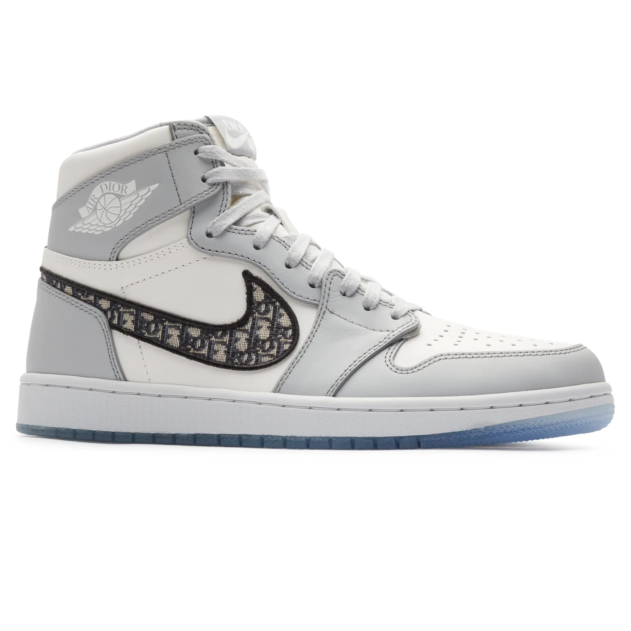 Dior x Air Jordan 1 High OG Grey Sneaker (Mark On Toe Cap)