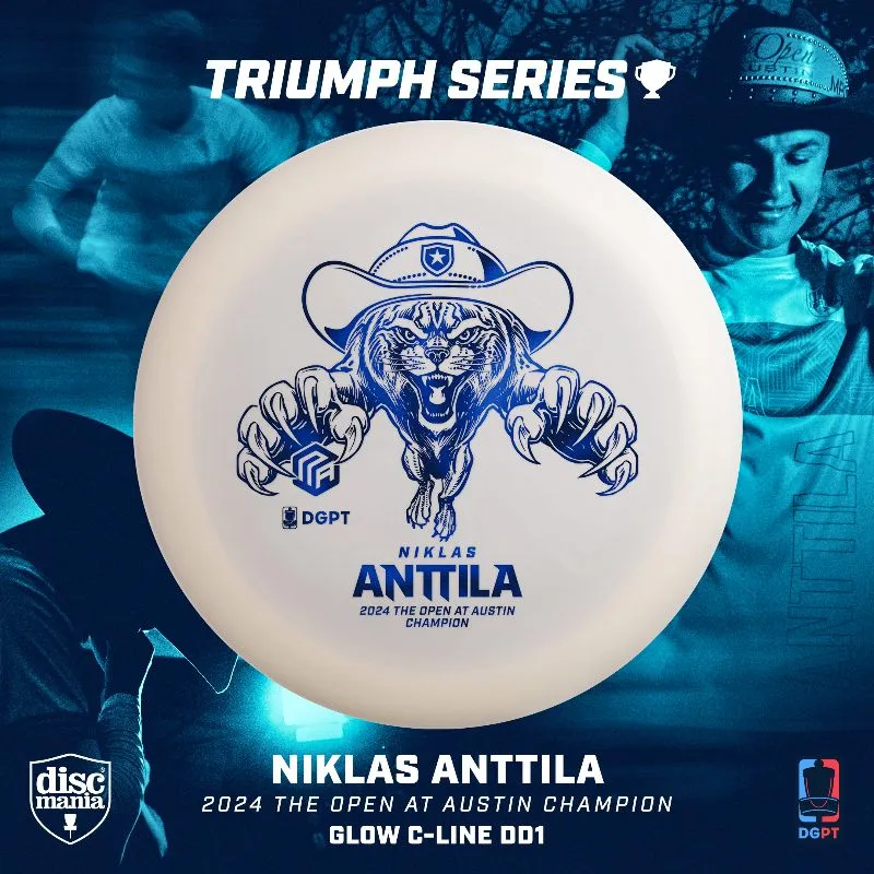 Discmania Niklas Anttila Glow C-Line DD1 (Open at Austin 2024)