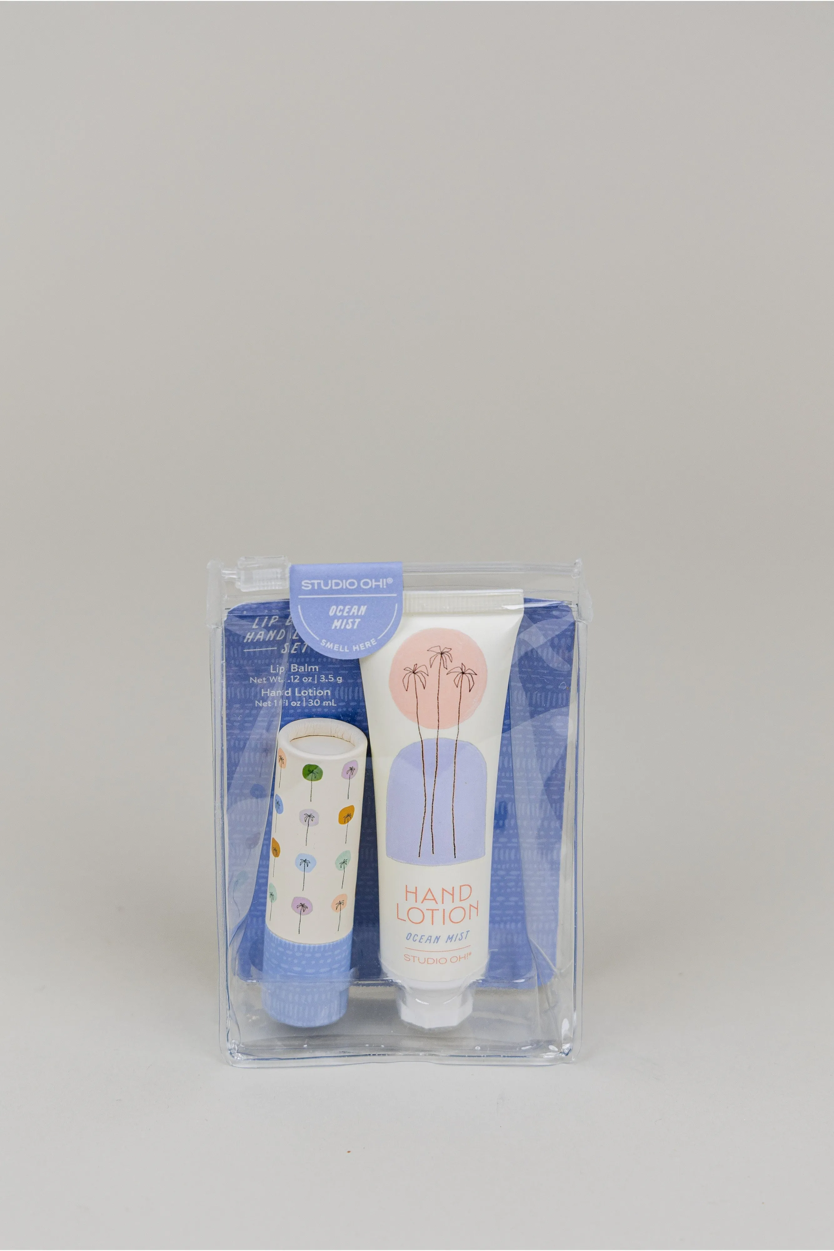 Dotted Palms Lip Balm/Lotion Set