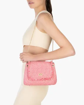 Eric Javitz Ms. Perfect Handbag Coral