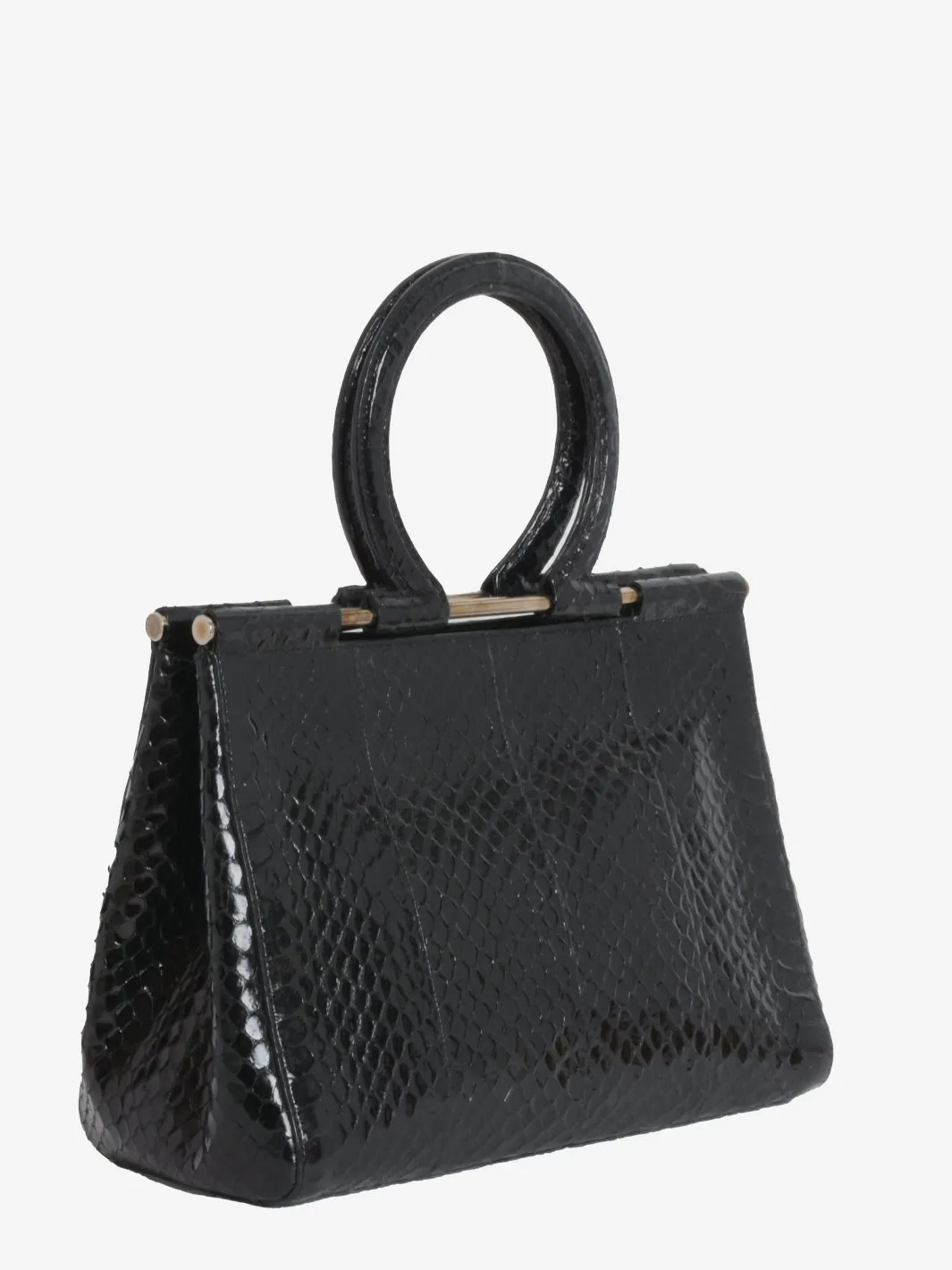 Ferragamo Python Handbag