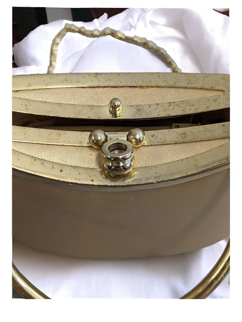 Gold SASHA Handbag