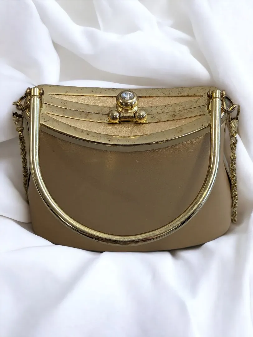 Gold SASHA Handbag