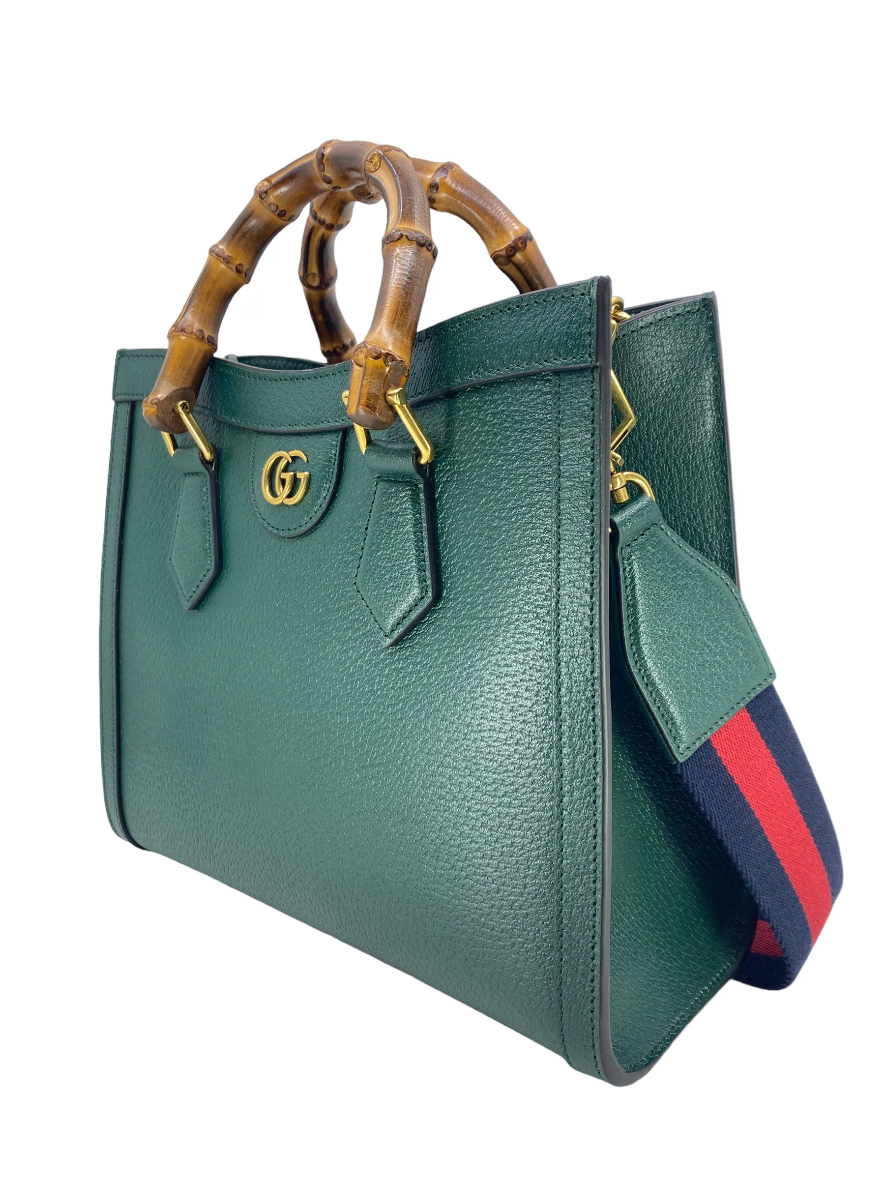 Gucci Diana Small Tote in Green