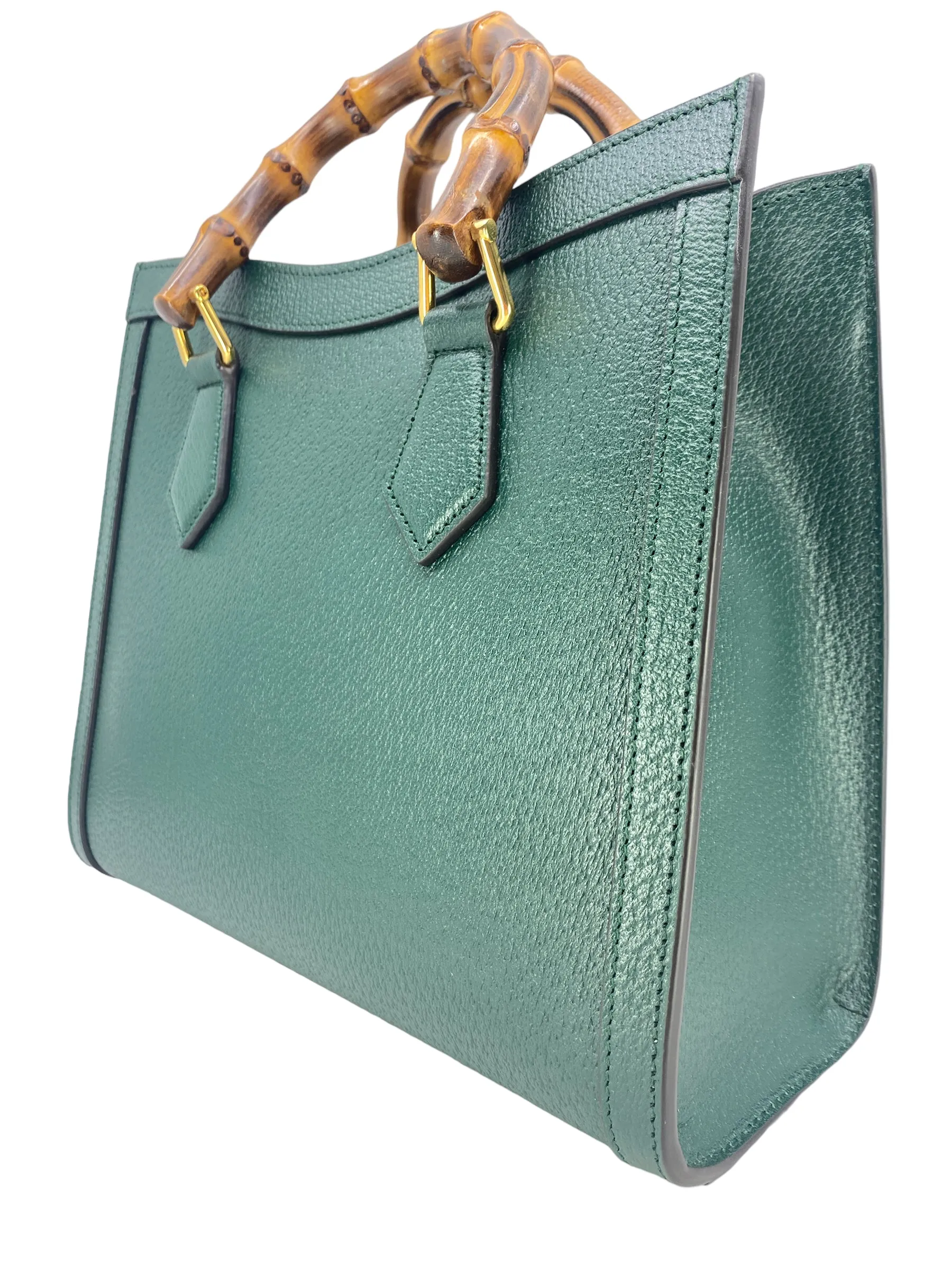 Gucci Diana Small Tote in Green