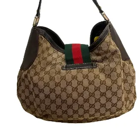 Gucci GG Canvas Web Hobo Bag | Pre Loved |