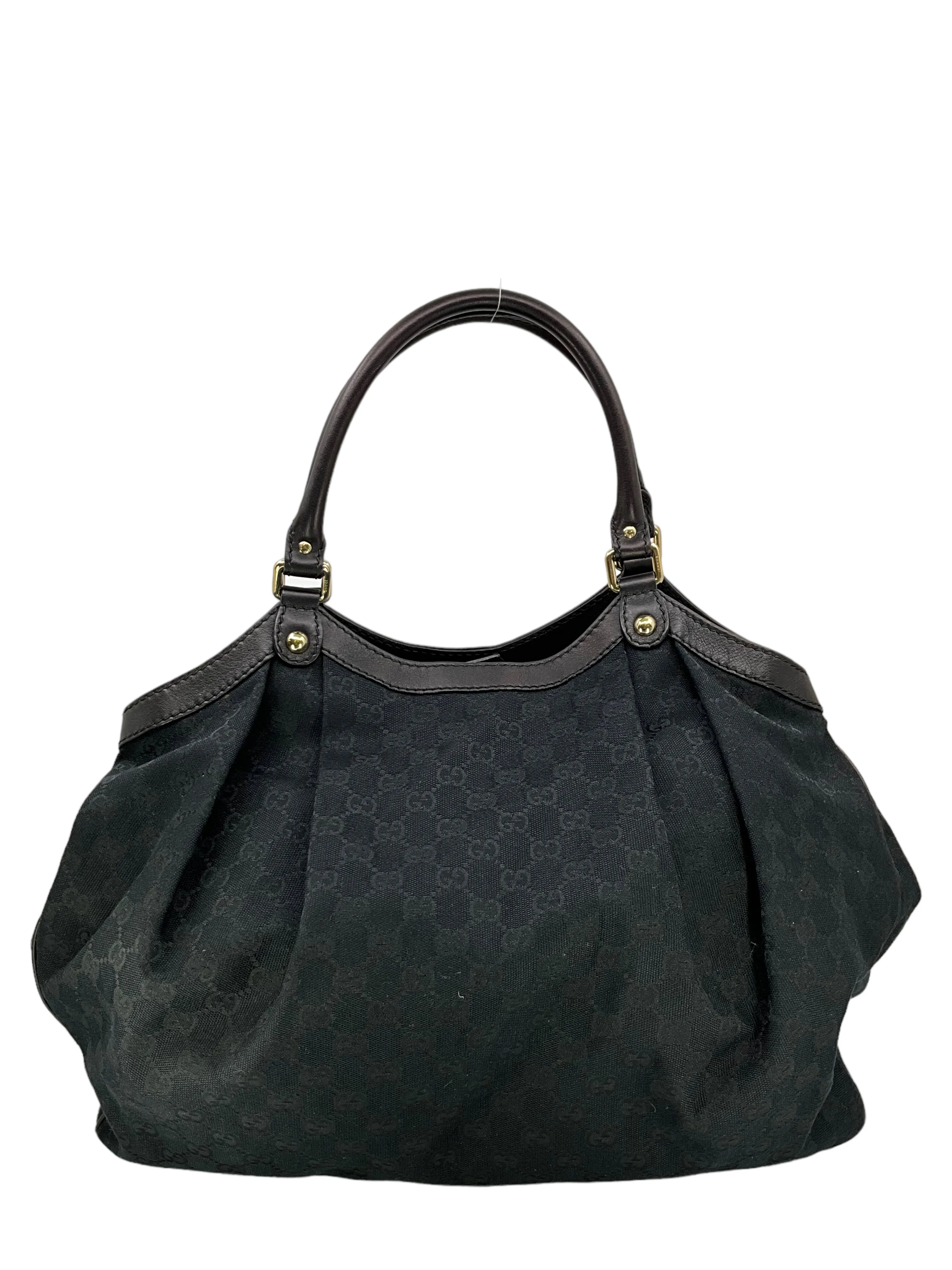 GUCCI GG Monogram Canvas Large Sukey Tote