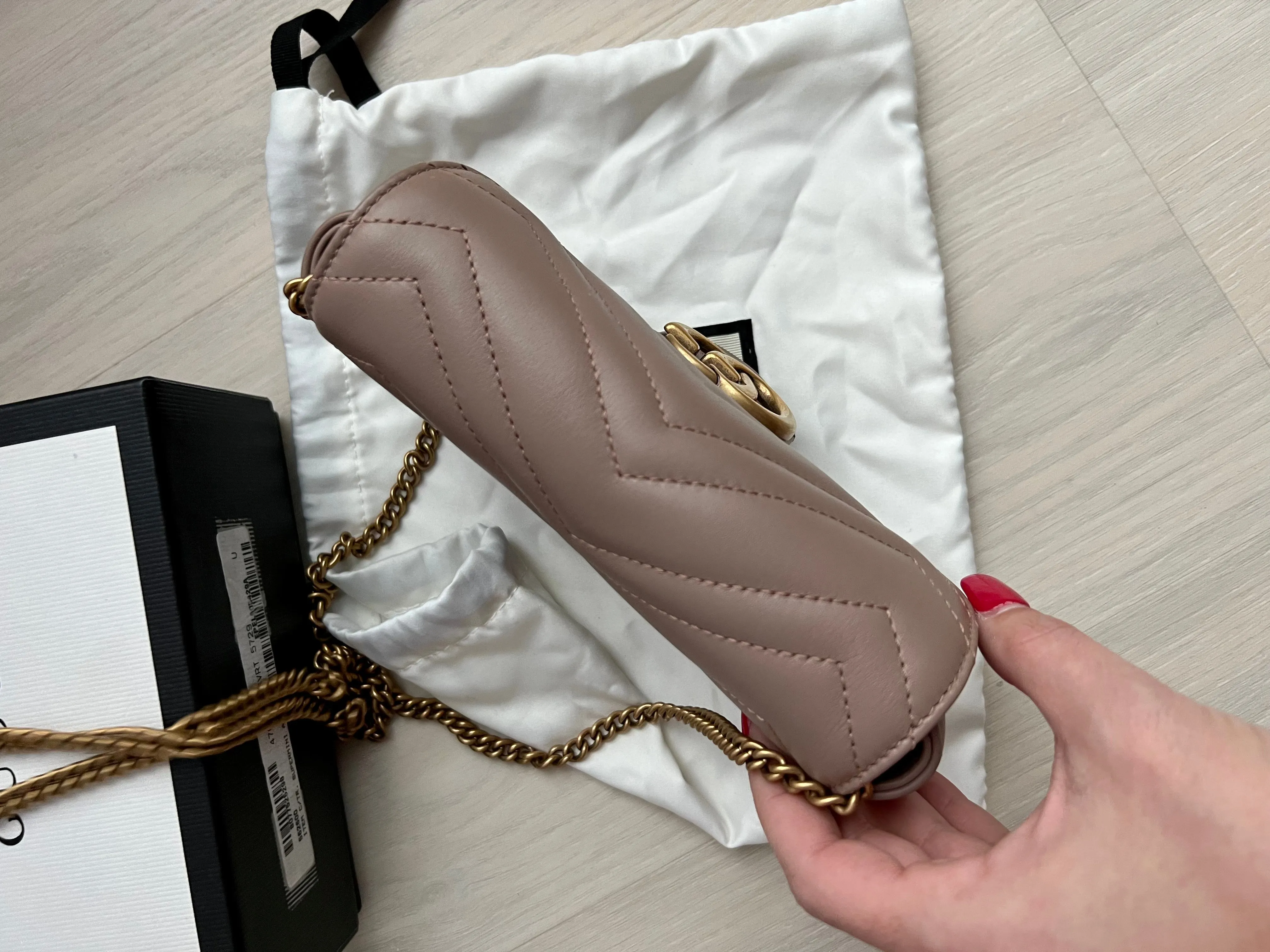 Gucci super mini Marmont Bag