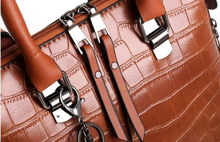 HELGA | EXCLUSIVE SALE: 4-PIECE MODERN LEATHER BAG SET