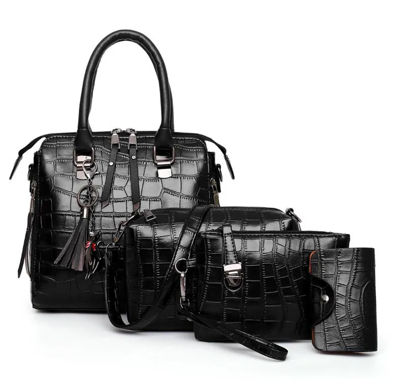 HELGA | EXCLUSIVE SALE: 4-PIECE MODERN LEATHER BAG SET