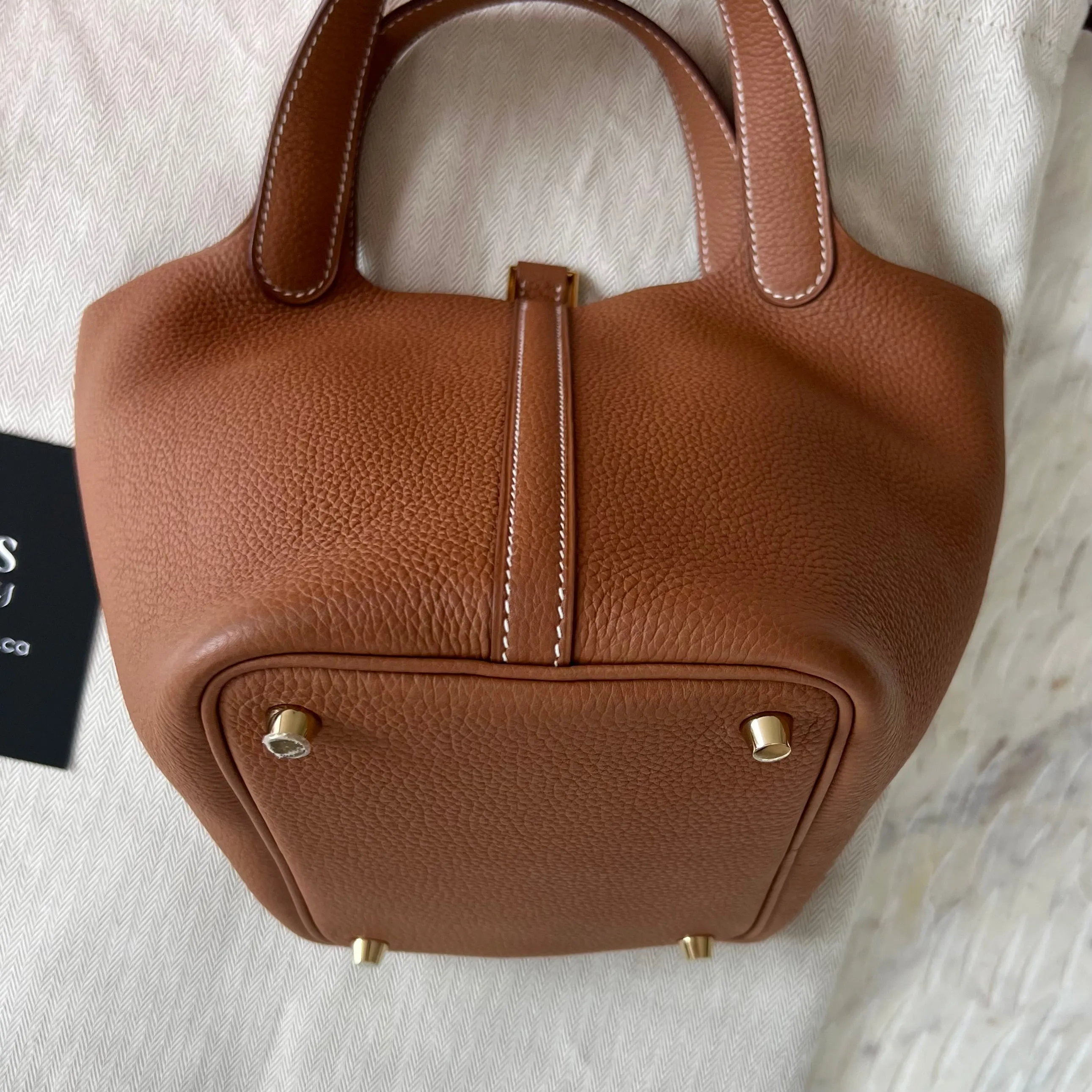 Hermes Picotin Luxury Designer Leather Bag in English