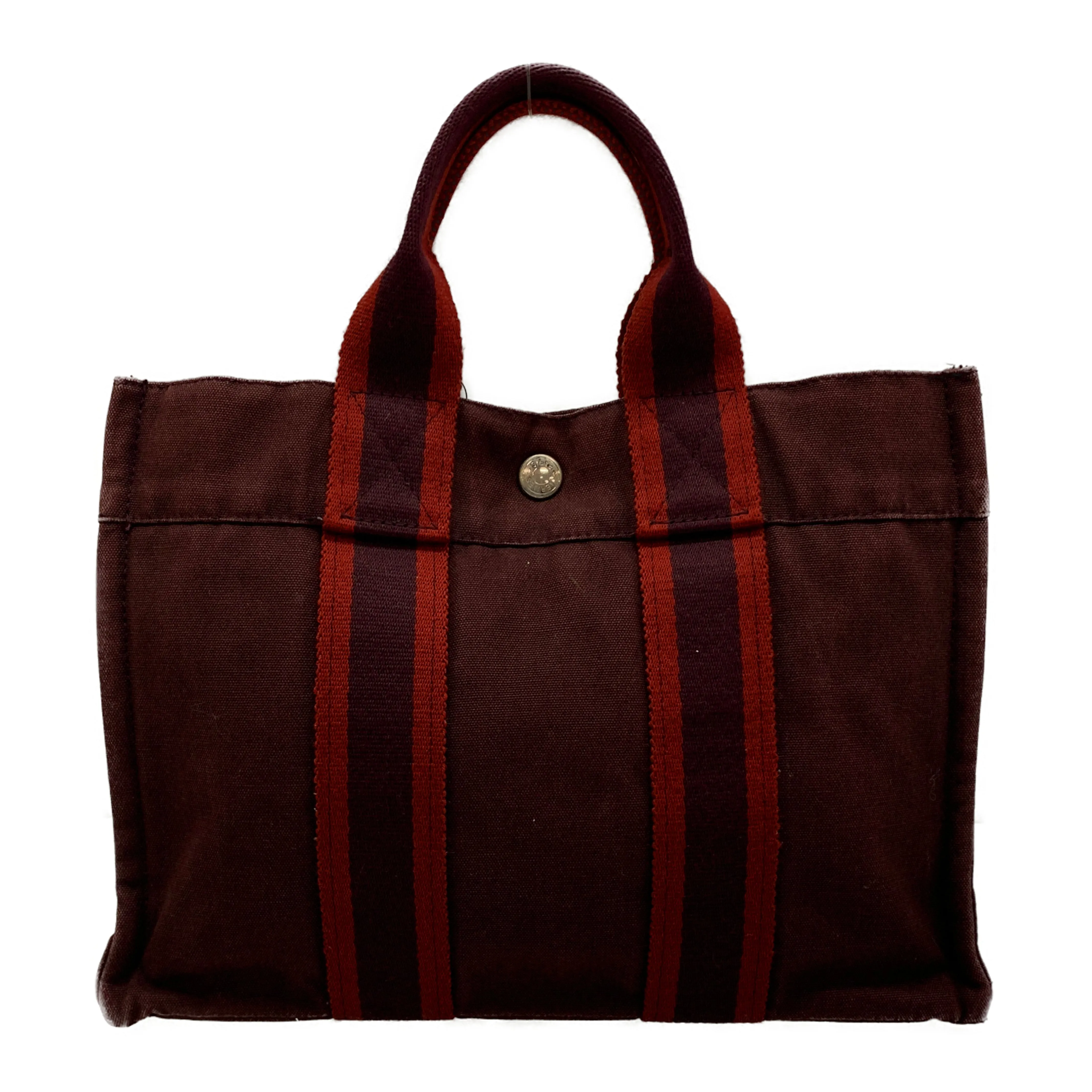 #HERMES/Tote Bag/BRD/Canvas/Plain