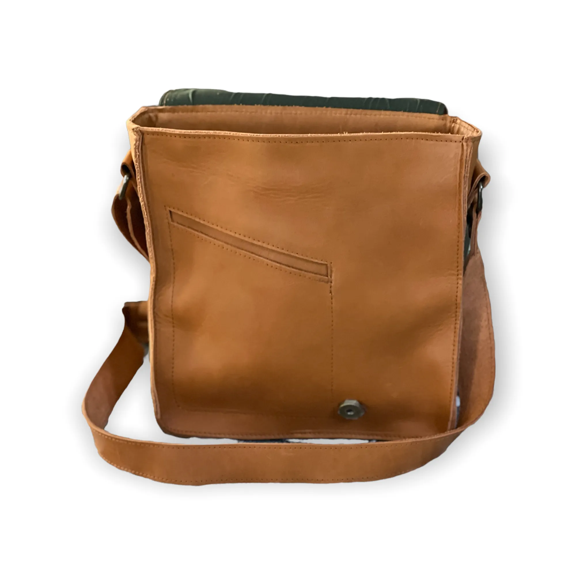 LISA MESSENGER BAG - LEATHER