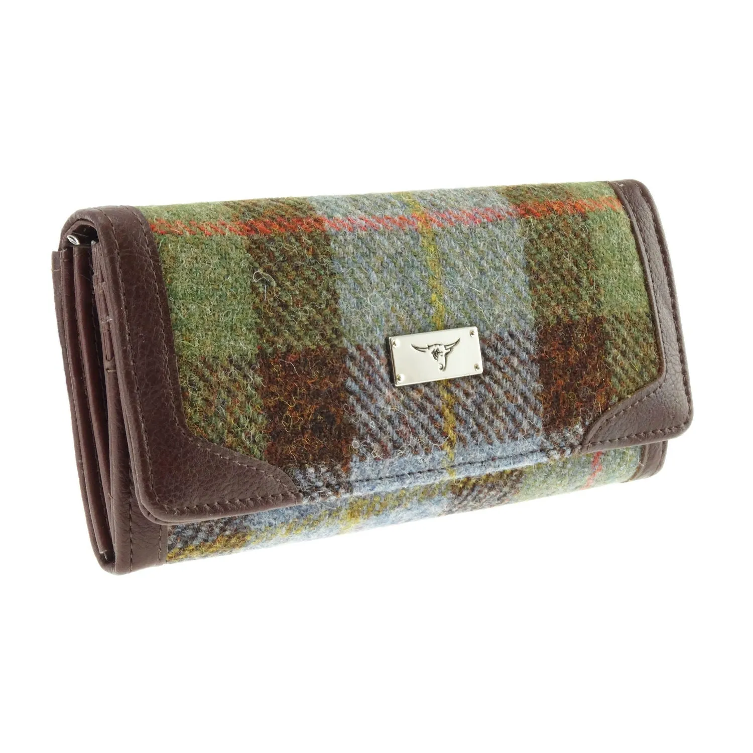 Long Wallet 'Bute' with Harris Tweed