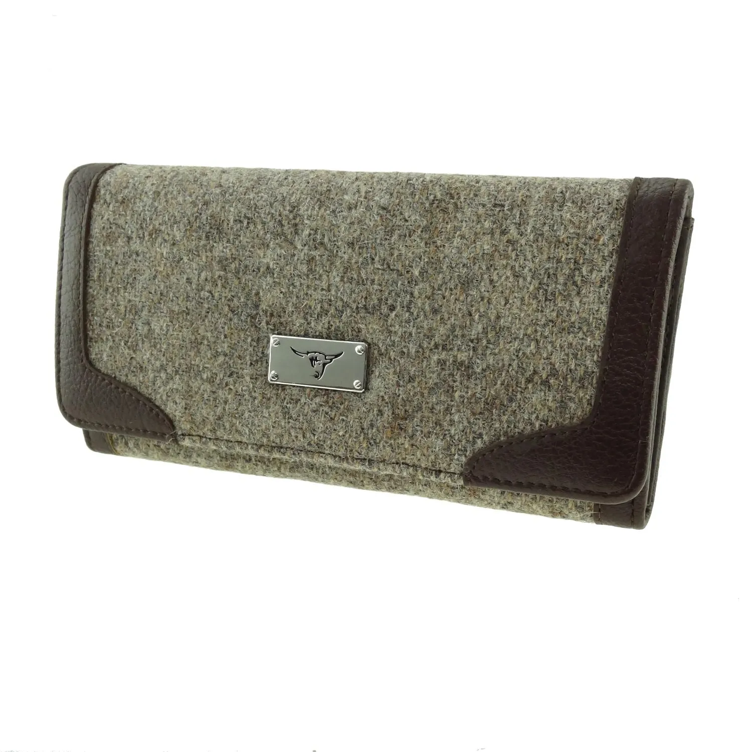 Long Wallet 'Bute' with Harris Tweed