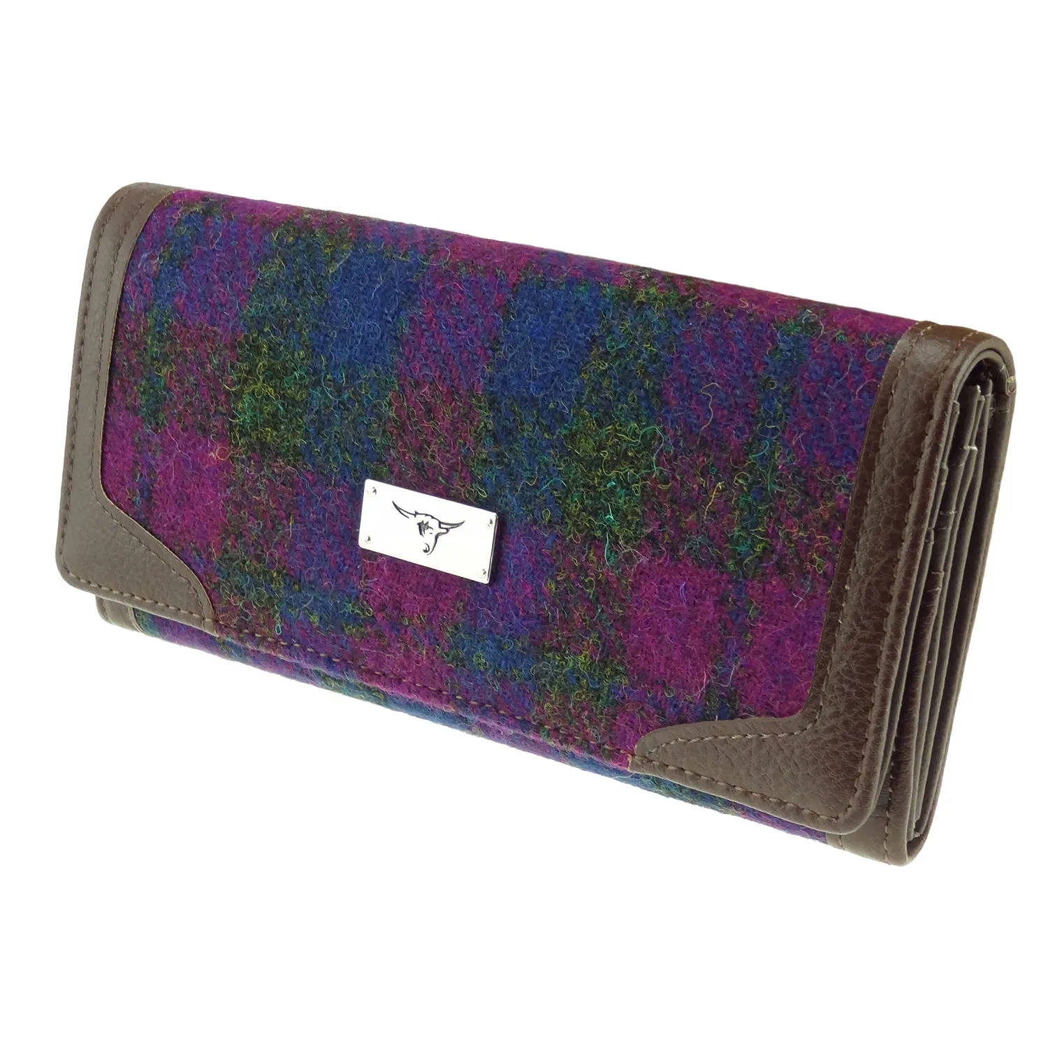 Long Wallet 'Bute' with Harris Tweed