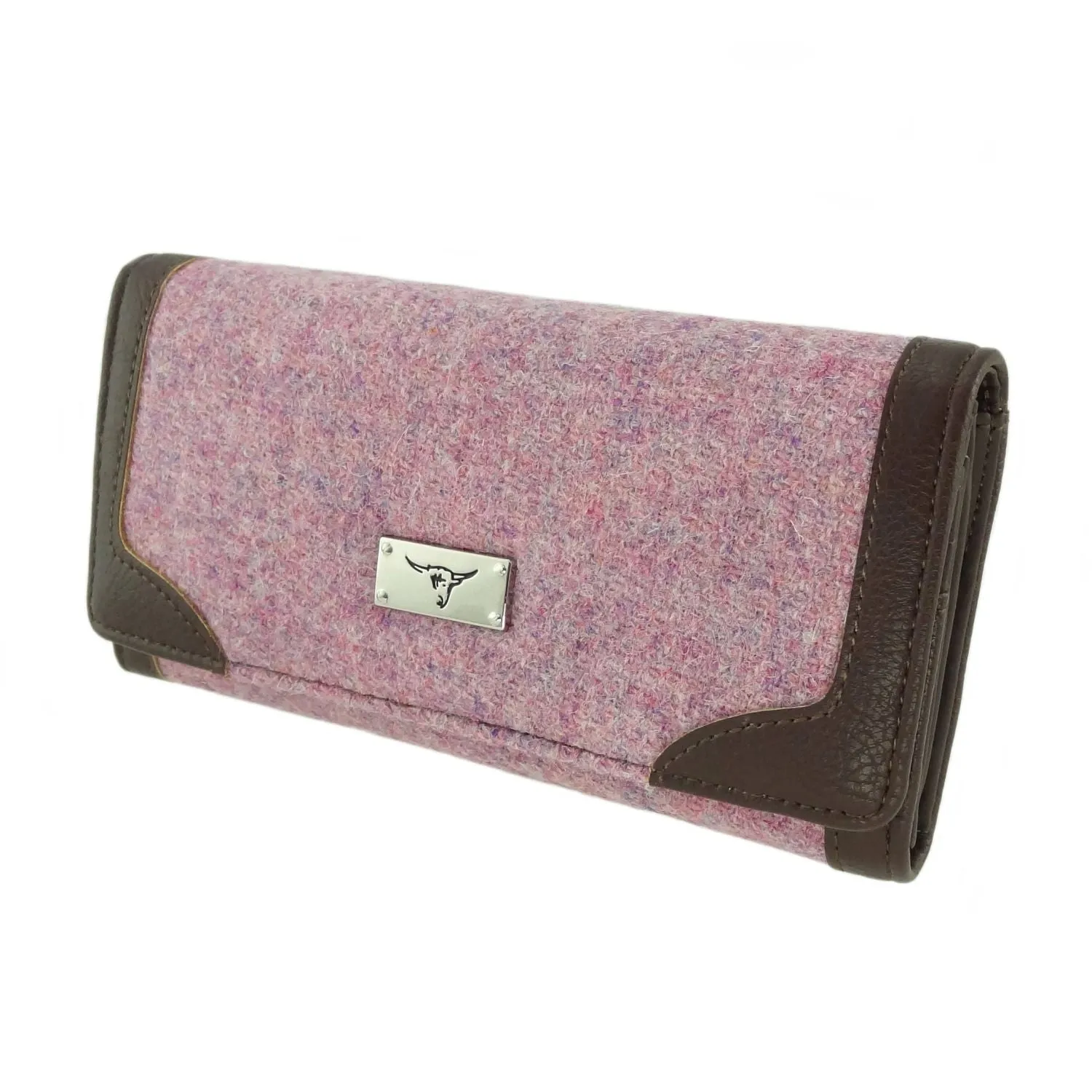 Long Wallet 'Bute' with Harris Tweed