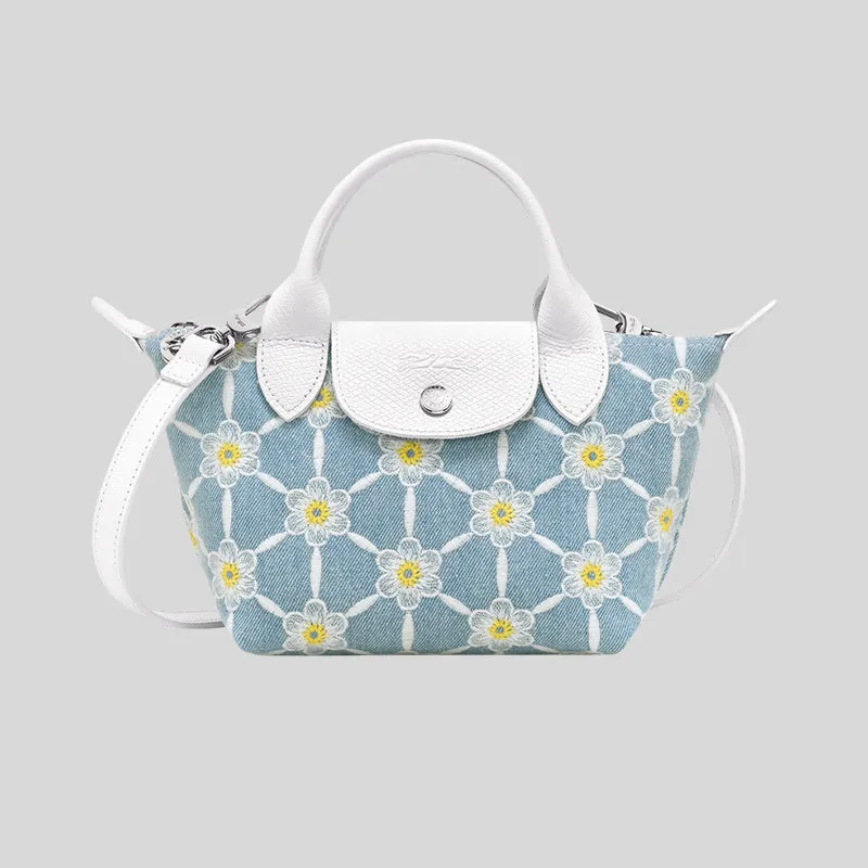 LONGCHAMP Le Pliage Collections XS Handbag Sky Blue L1500HEW