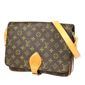 Louis Vuitton Cartouchiere  Canvas Shoulder Bag (Pre-Owned)