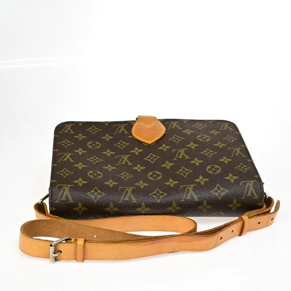 Louis Vuitton Cartouchiere  Canvas Shoulder Bag (Pre-Owned)