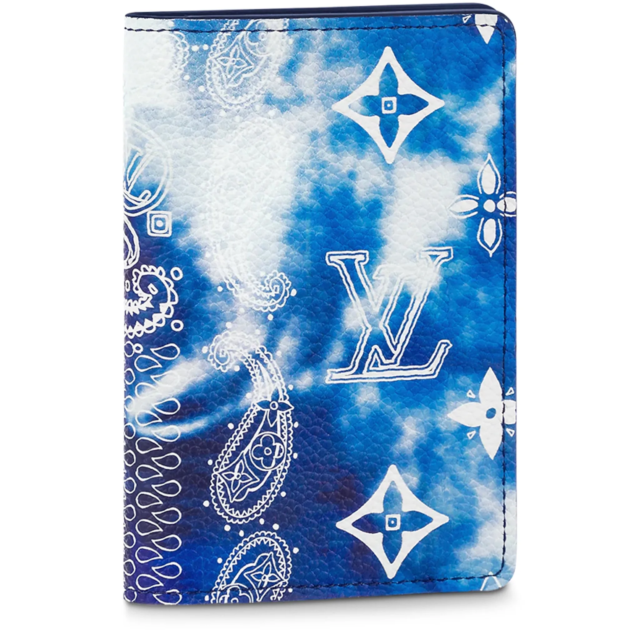 Louis Vuitton Monogram Bandana Blue Pocket Organiser