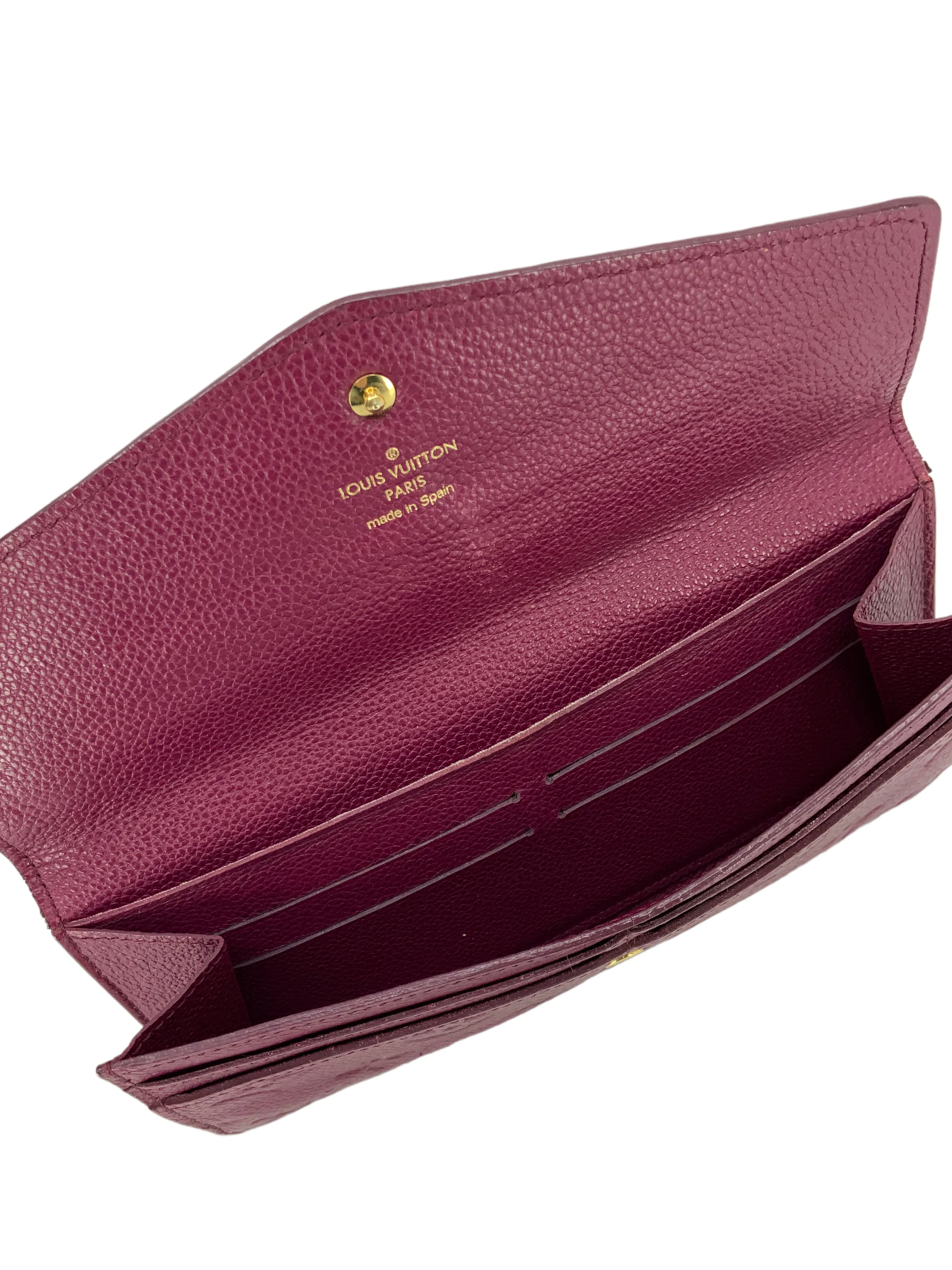 Louis Vuitton Monogram Empreinte Josephine Long Wallet