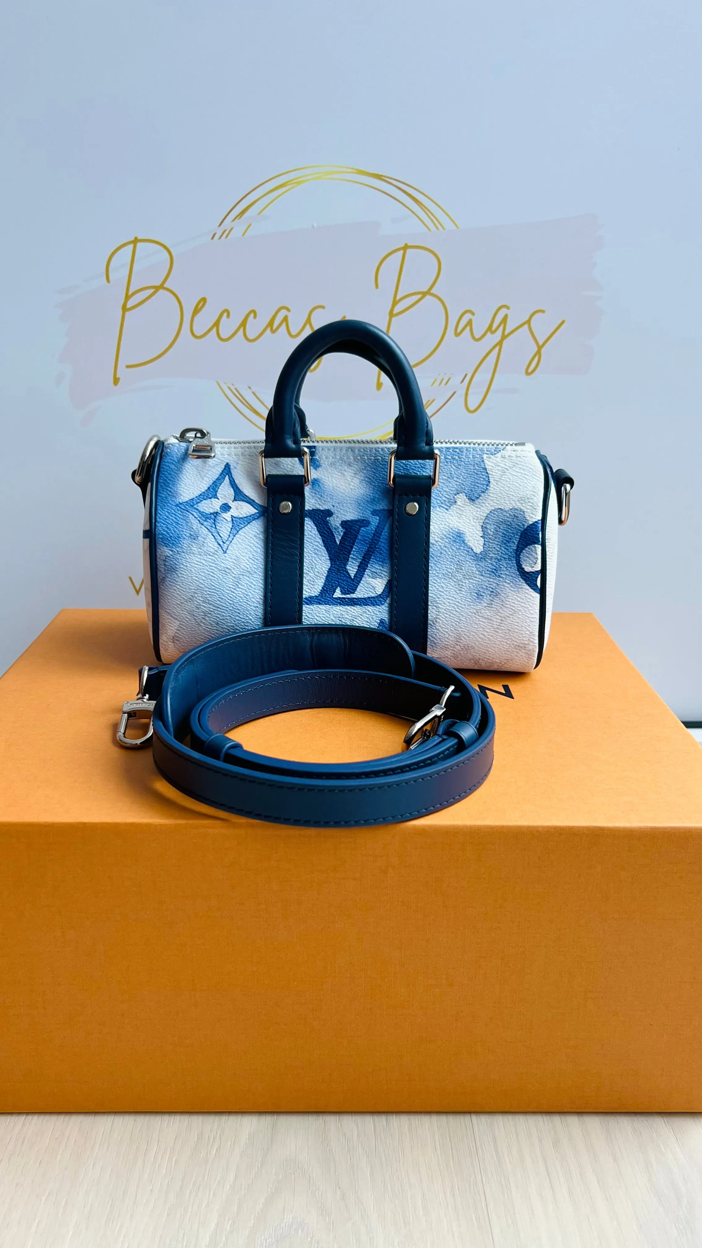 Louis Vuitton Watercolor Keepall XS Bag