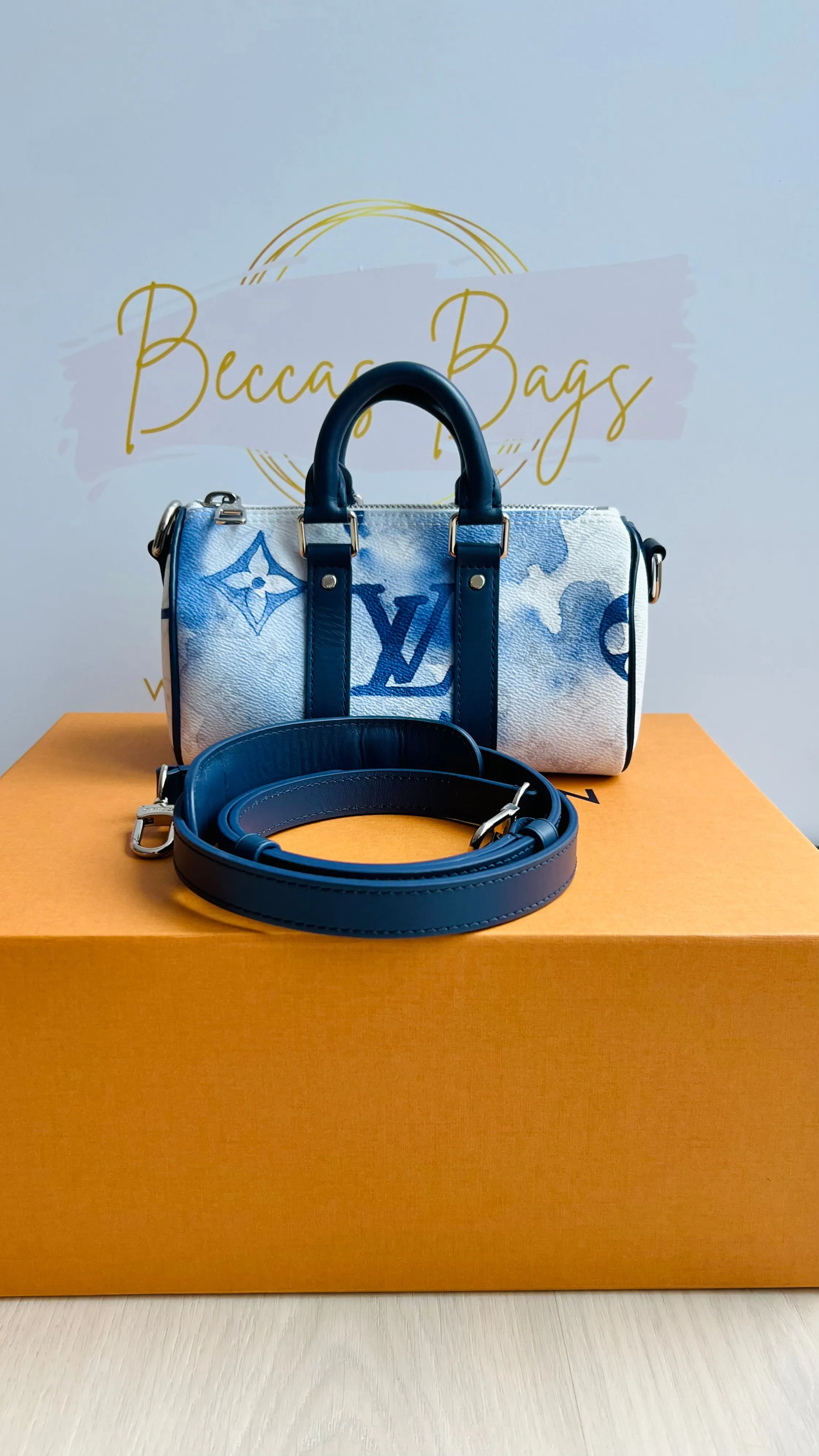 Louis Vuitton Watercolor Keepall XS Bag