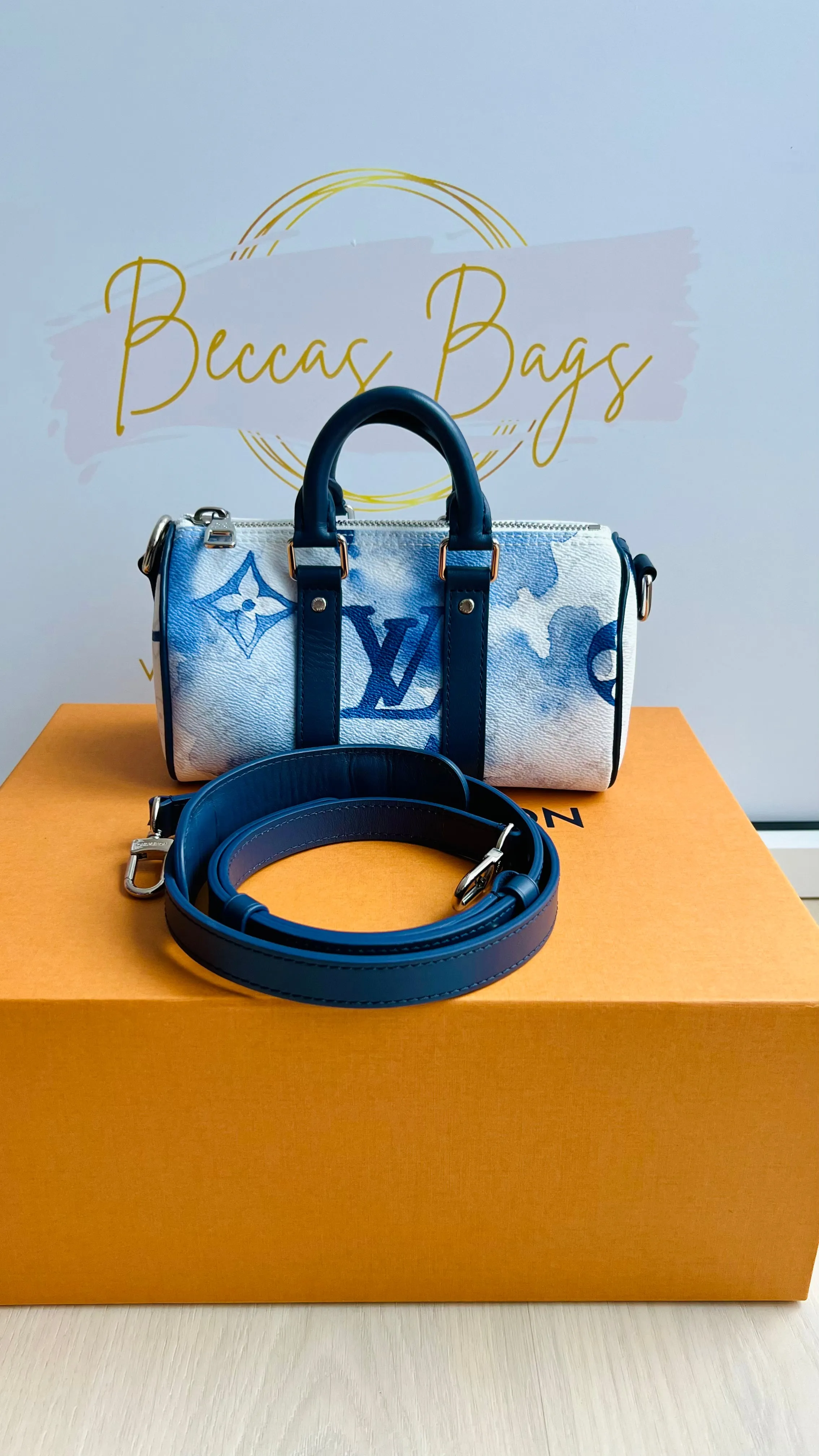 Louis Vuitton Watercolor Keepall XS Bag