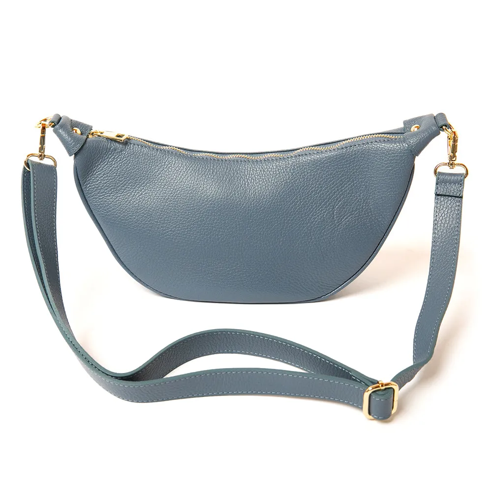 Manhattan Leather Crossbody Handbag